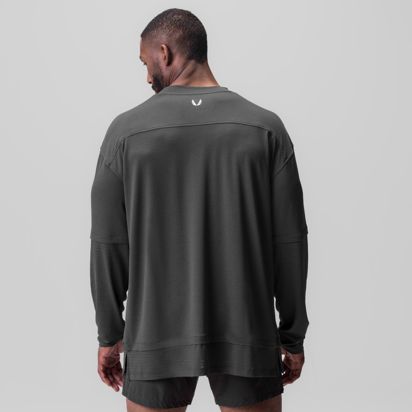 0842. 3D-Lite® 2.0 Layered Long Sleeve Space Grey "OTWR" | ASRV on sale