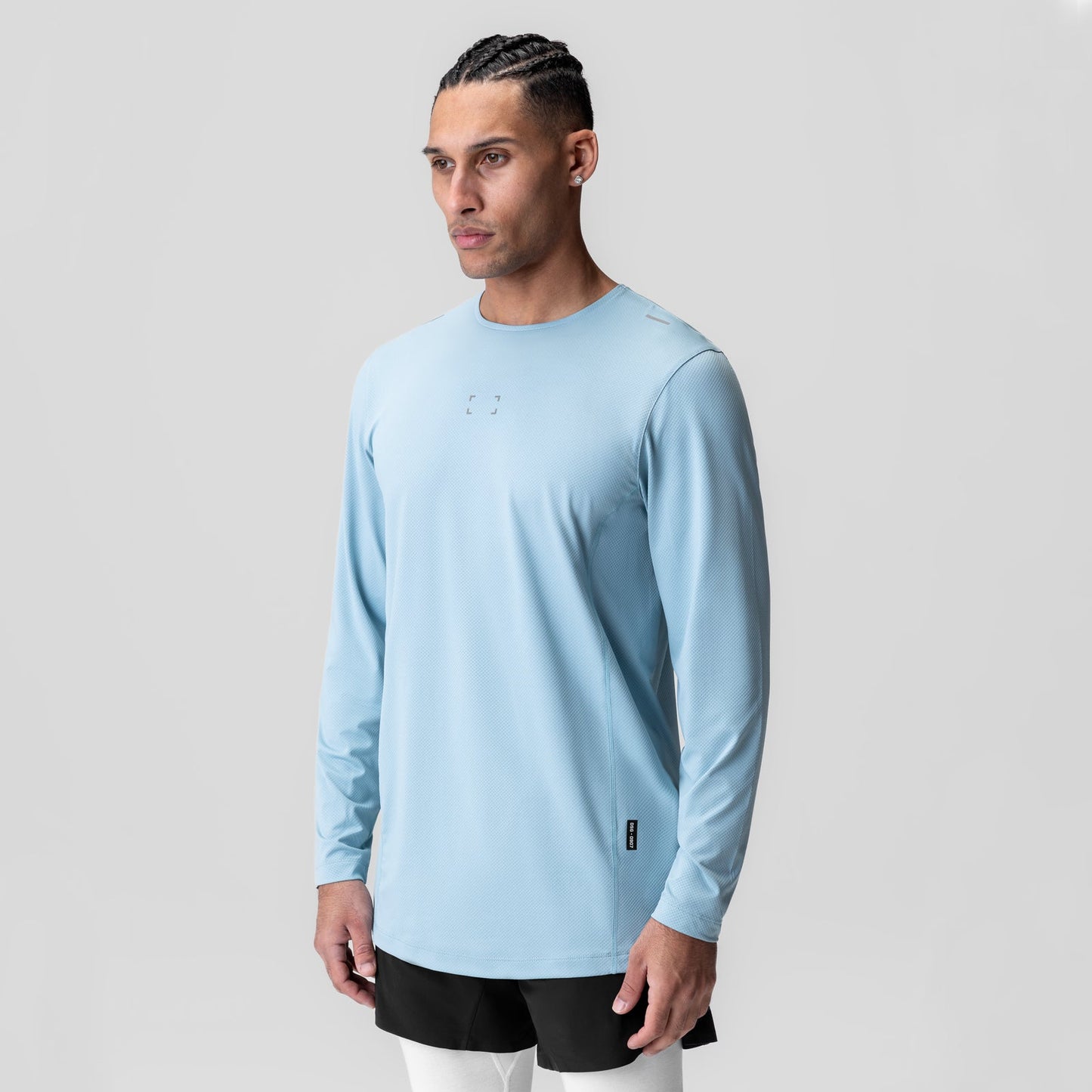 0907. AeroSilver® Training Long Sleeve Light Sky "Space Bracket" | ASRV for sale