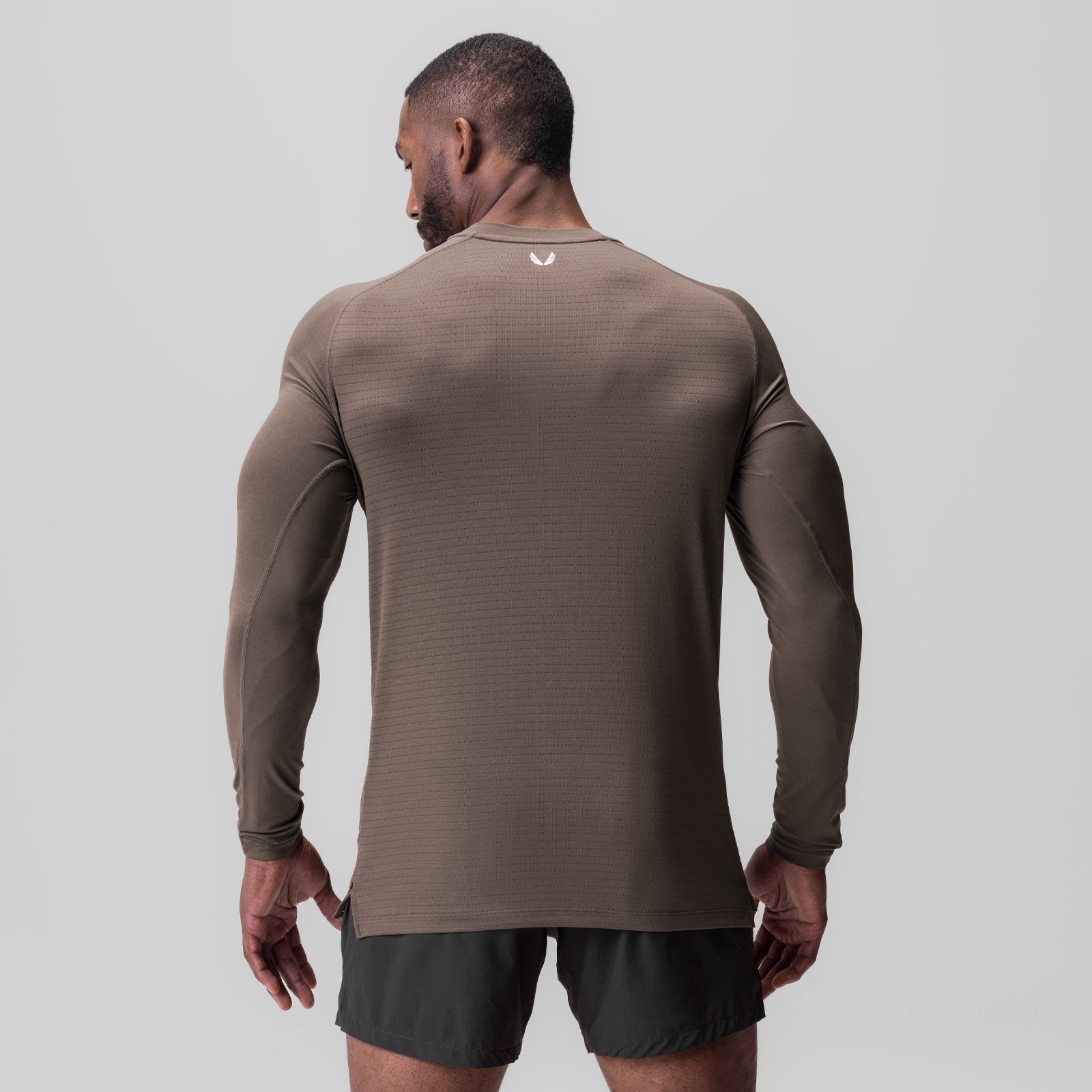 0832. 3D-Lite® 2.0 Fitted Long Sleeve Deep Taupe "OTWR" | ASRV discount