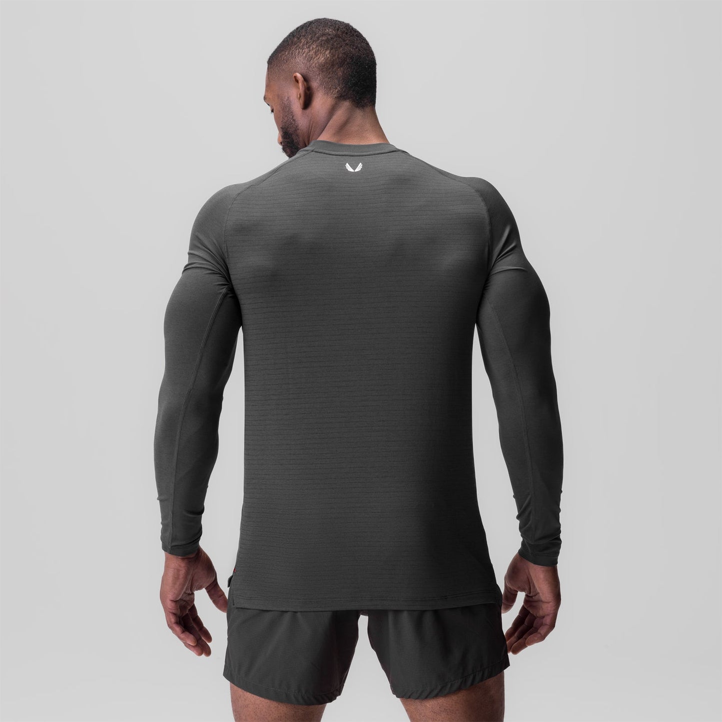 0832. 3D-Lite® 2.0 Fitted Long Sleeve Space Grey "OTWR" | ASRV Online