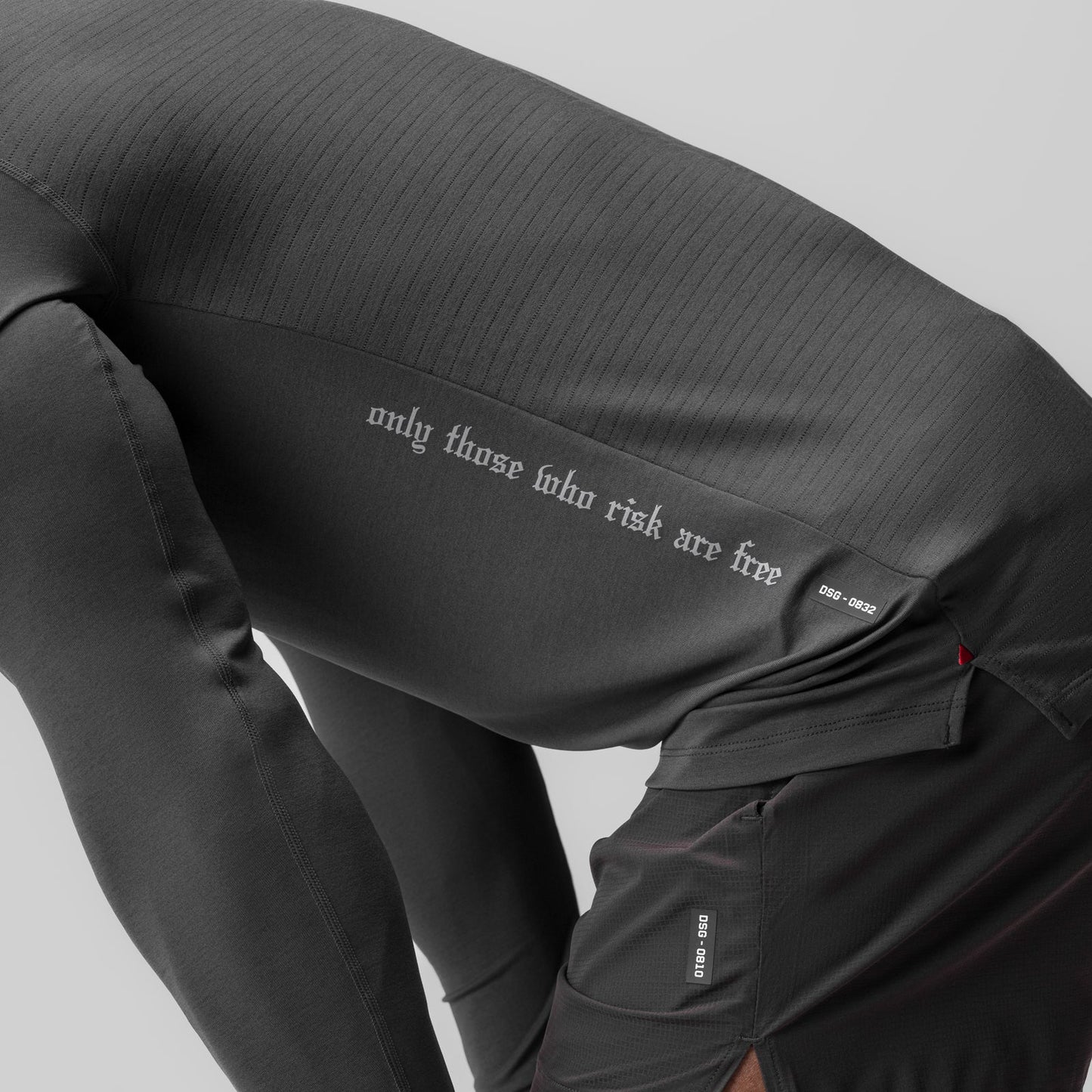 0832. 3D-Lite® 2.0 Fitted Long Sleeve Space Grey "OTWR" | ASRV Online