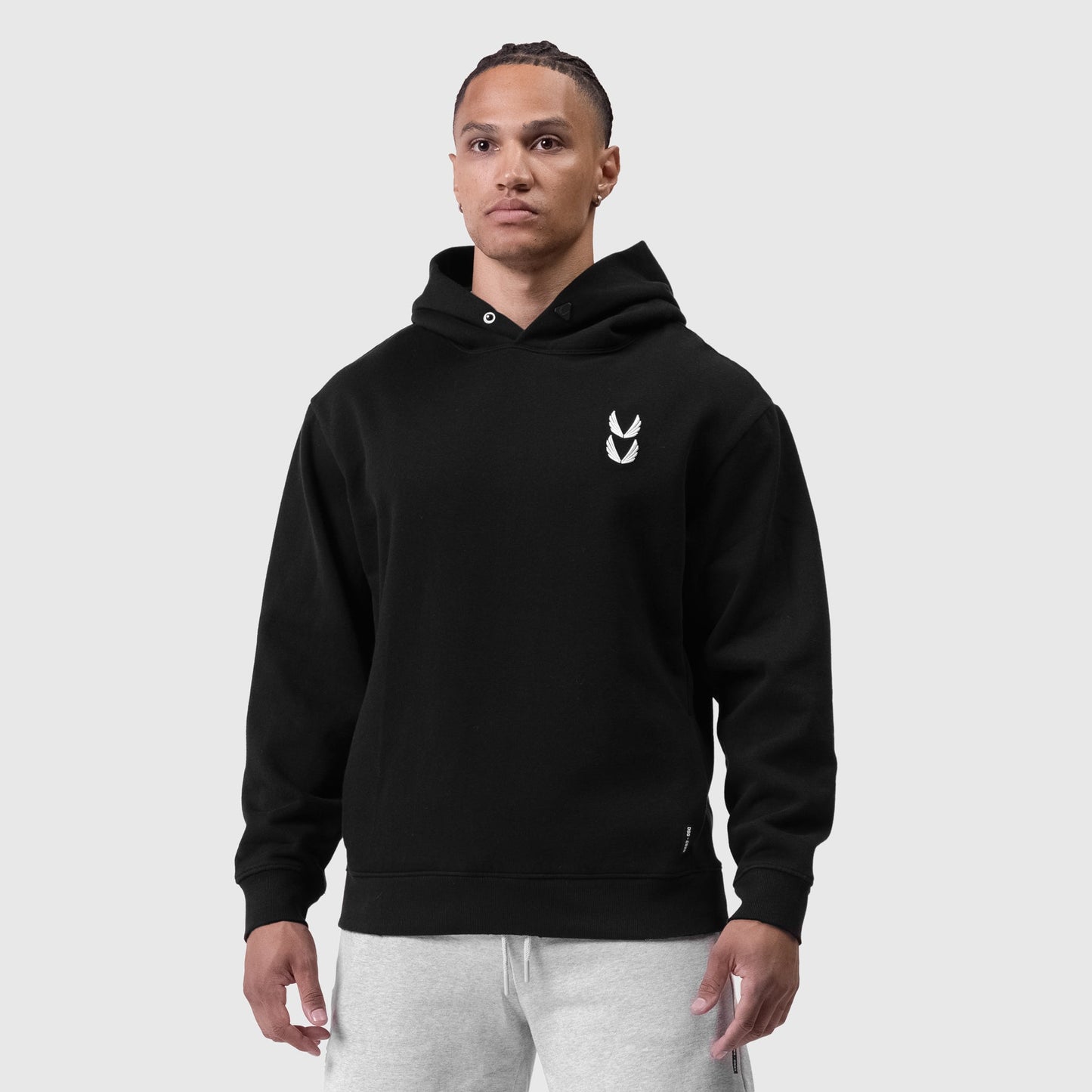 0920. Tech Essential™ Distressed Hoodie Black | ASRV near me