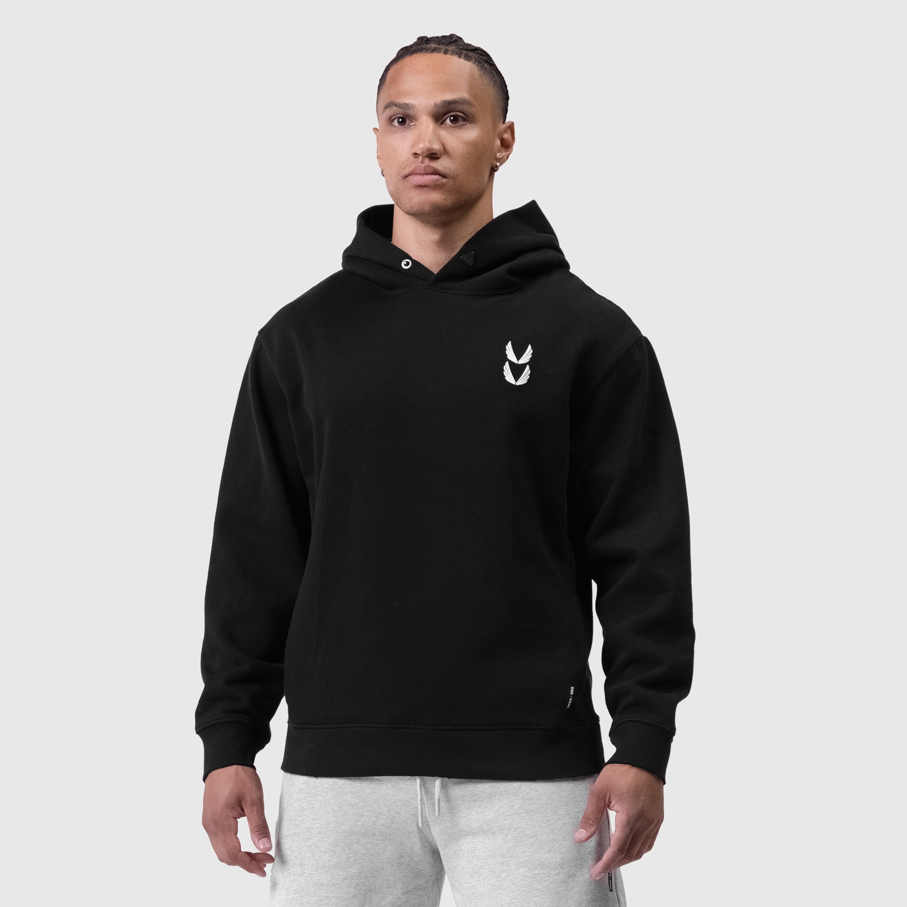 0920. Tech Essential™ Distressed Hoodie Black | ASRV near me