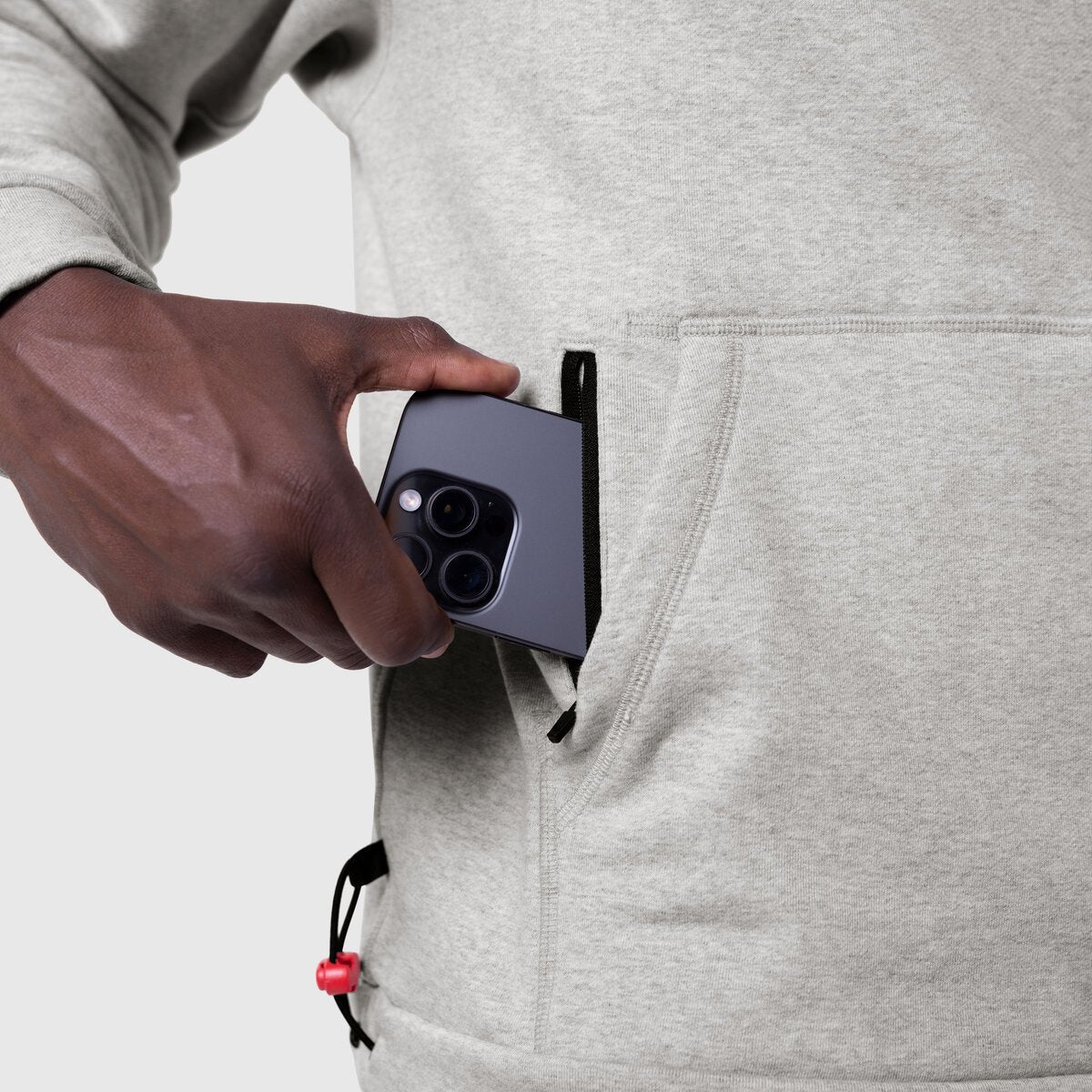 1121. Tech-Terry™ Training Hoodie Heather Grey "Blade" | ASRV Discount