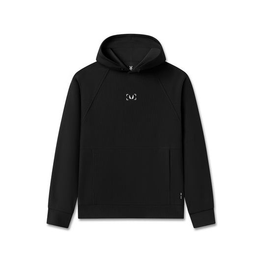 1019. Deltapeak® Oversized Hoodie Black | ASRV US