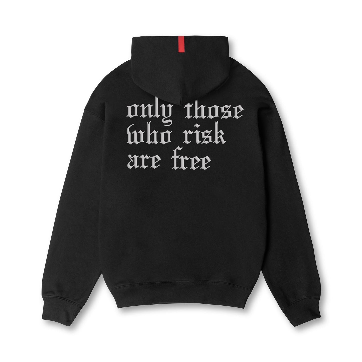 0874. Tech-Terry™ Zip Pocket Hoodie Black/White "OTWR" | ASRV near me