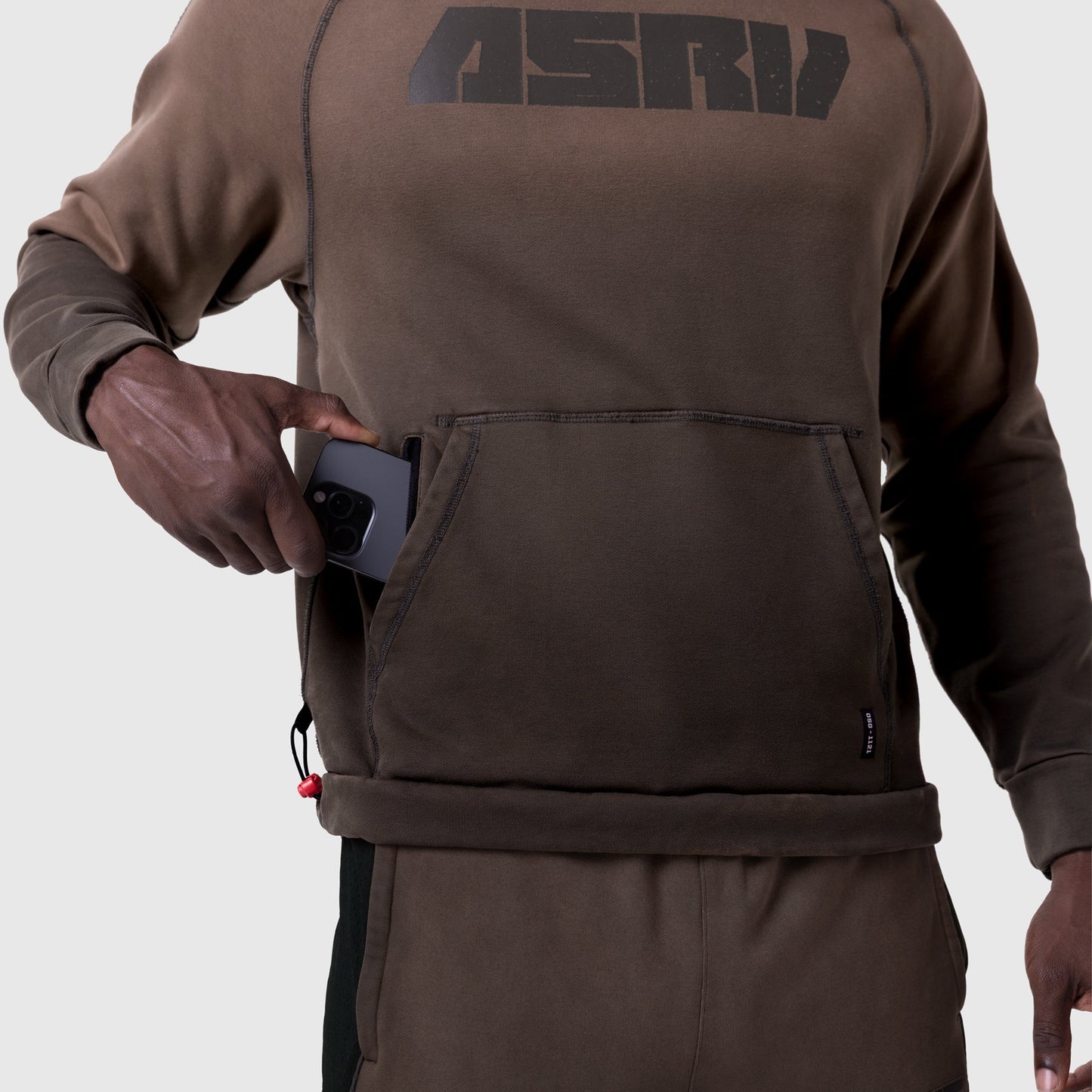 1121. Tech-Terry™ Training Hoodie Dark Earth Sun Fade "Blade" | ASRV near me
