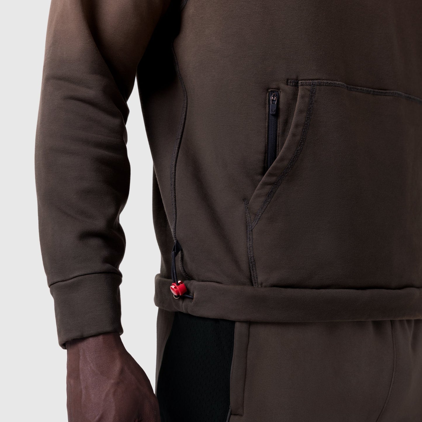 1121. Tech-Terry™ Training Hoodie Dark Earth Sun Fade "Blade" | ASRV near me