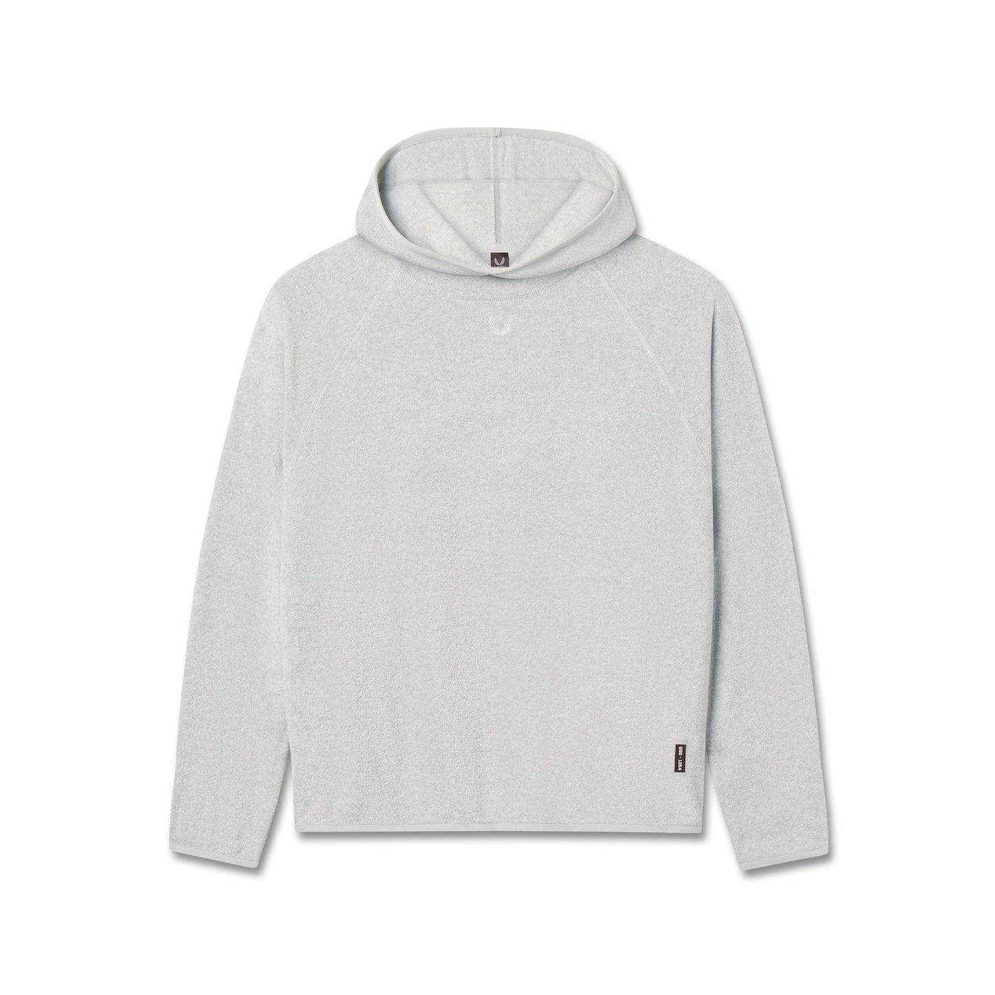 1054. Towel Terry Reversible Hoodie Heather Grey | ASRV sale