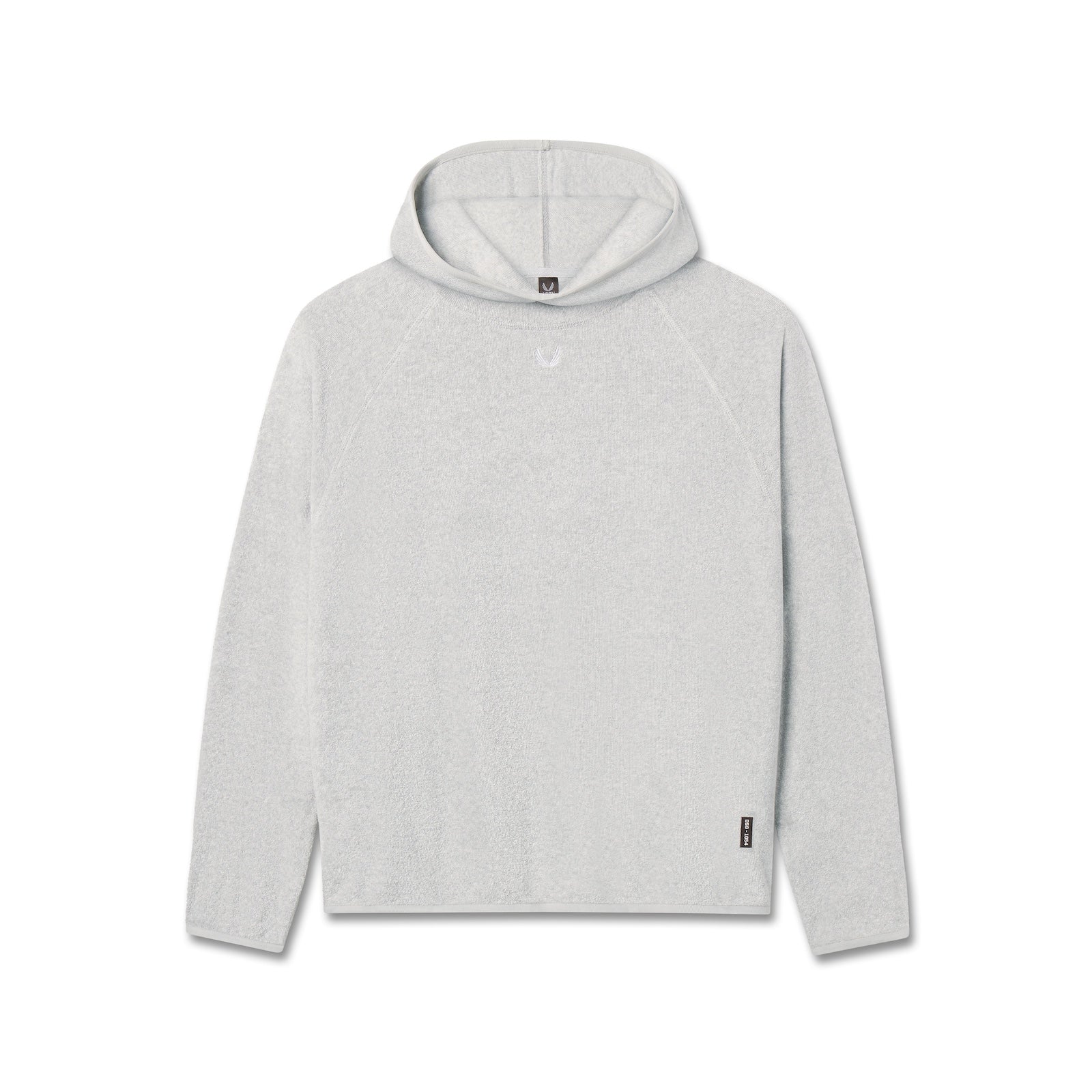 1054. Towel Terry Reversible Hoodie Heather Grey | ASRV sale