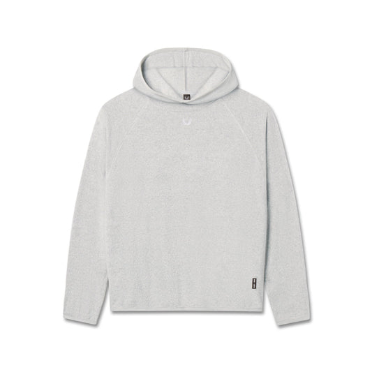 1054. Towel Terry Reversible Hoodie Heather Grey | ASRV sale
