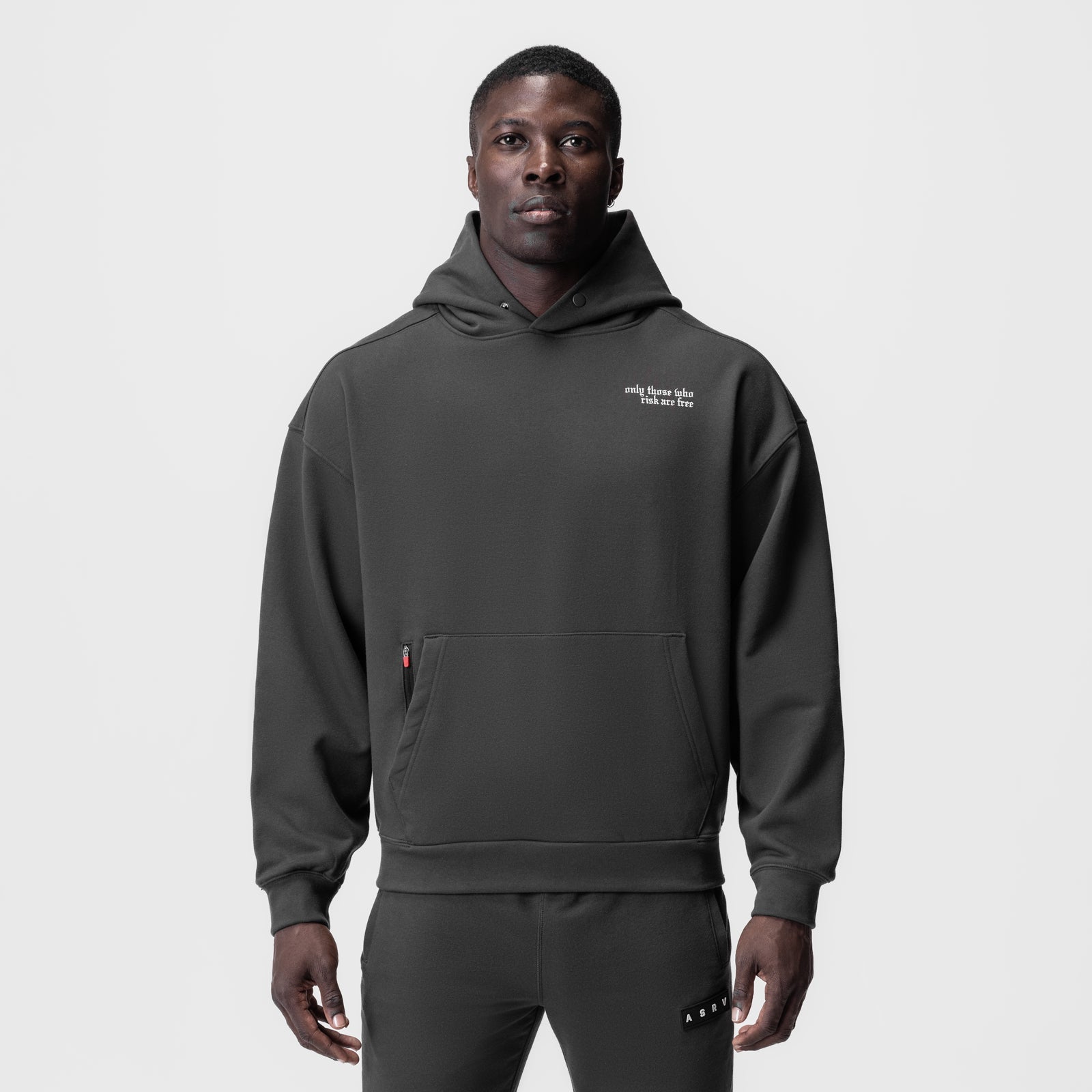 0874. Tech-Terry™ Zip Pocket Hoodie Space Grey/White "Brush Wings/AS | ASRV discount