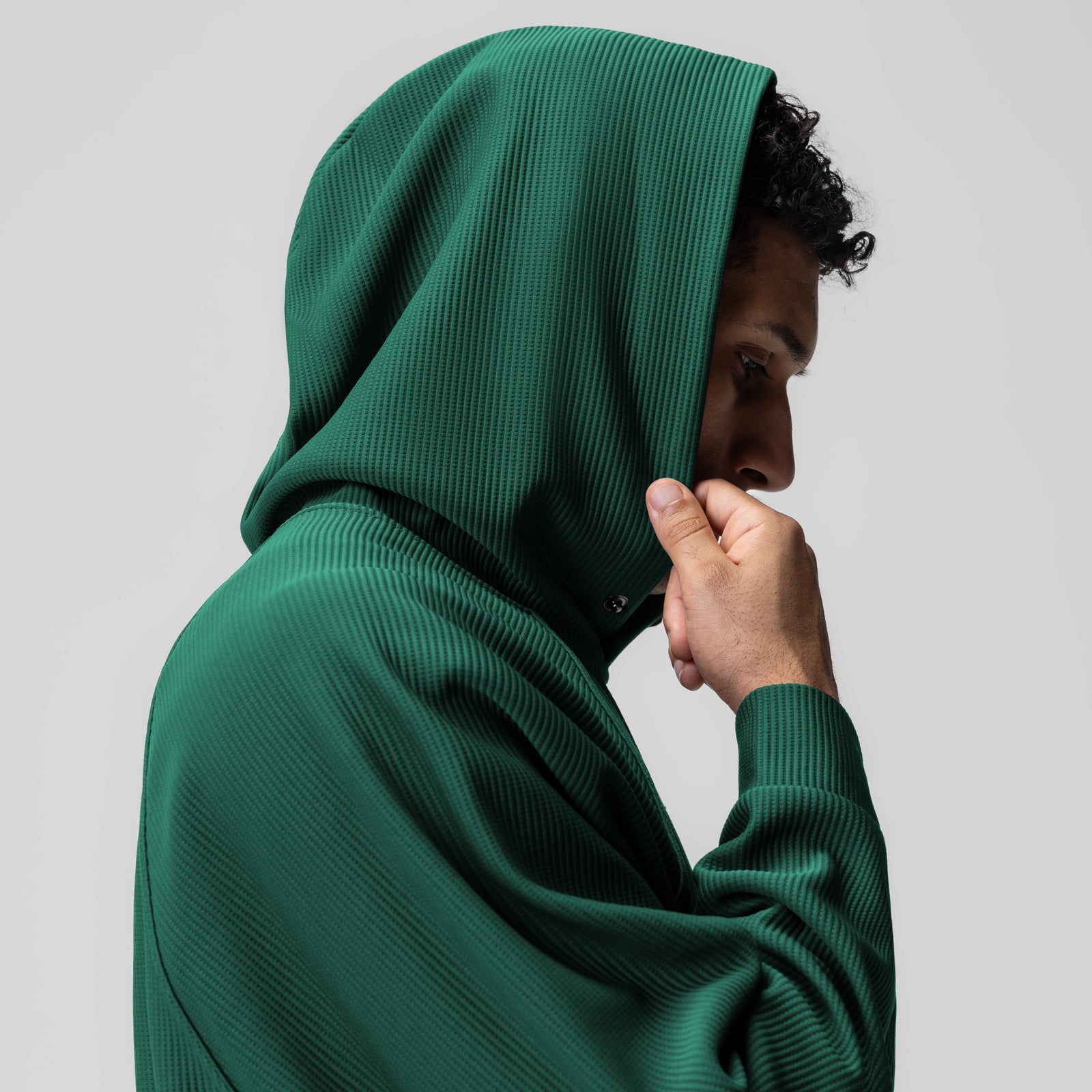 1019. Deltapeak® Oversized Hoodie Forest Green | ASRV Online