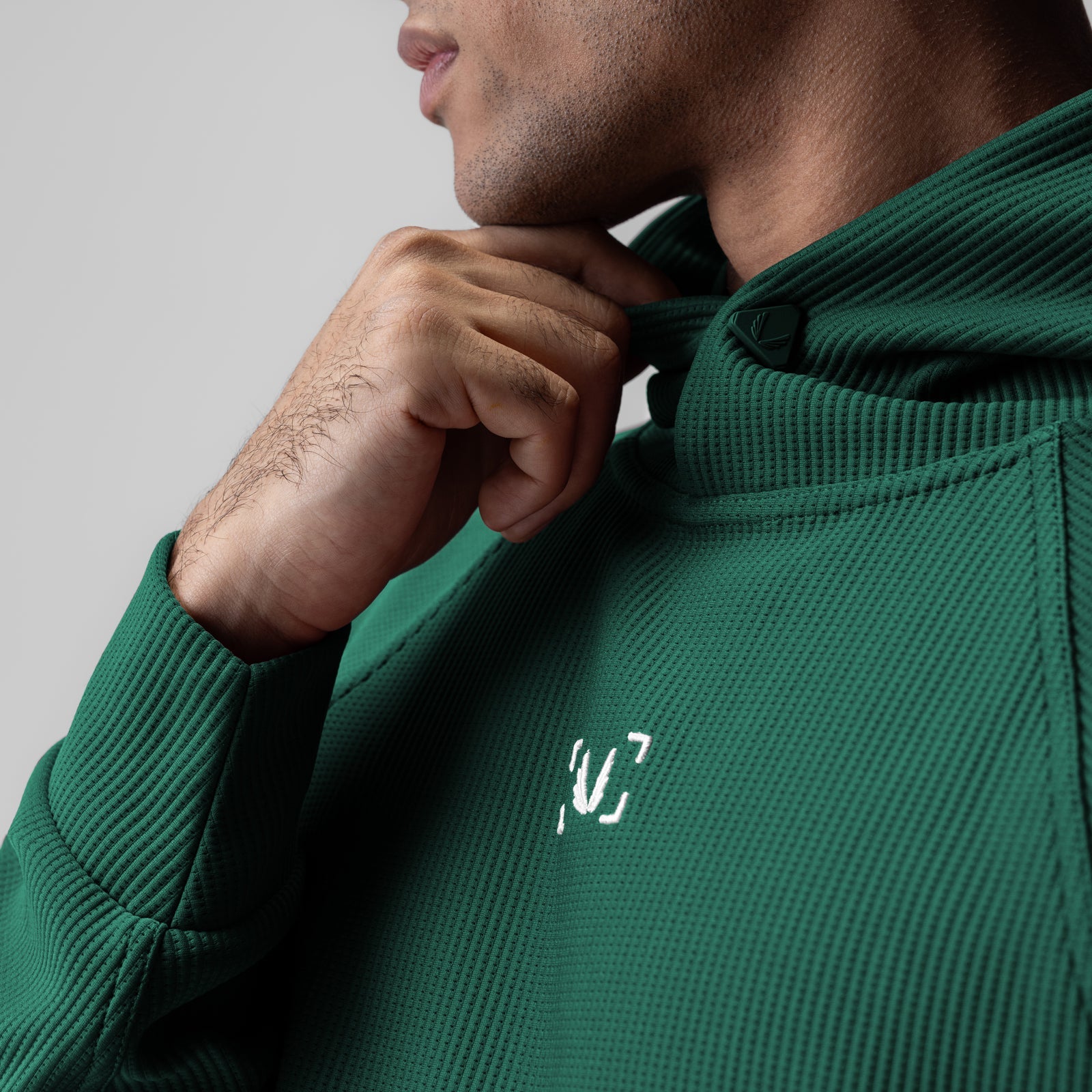 1019. Deltapeak® Oversized Hoodie Forest Green | ASRV Online