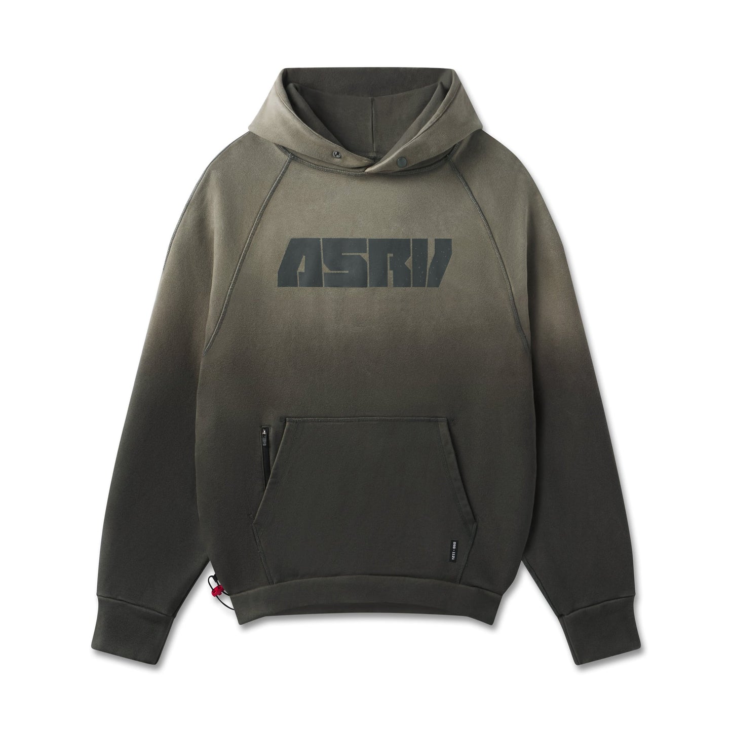 1121. Tech-Terry™ Training Hoodie Olive Sun Fade "Blade" | ASRV US