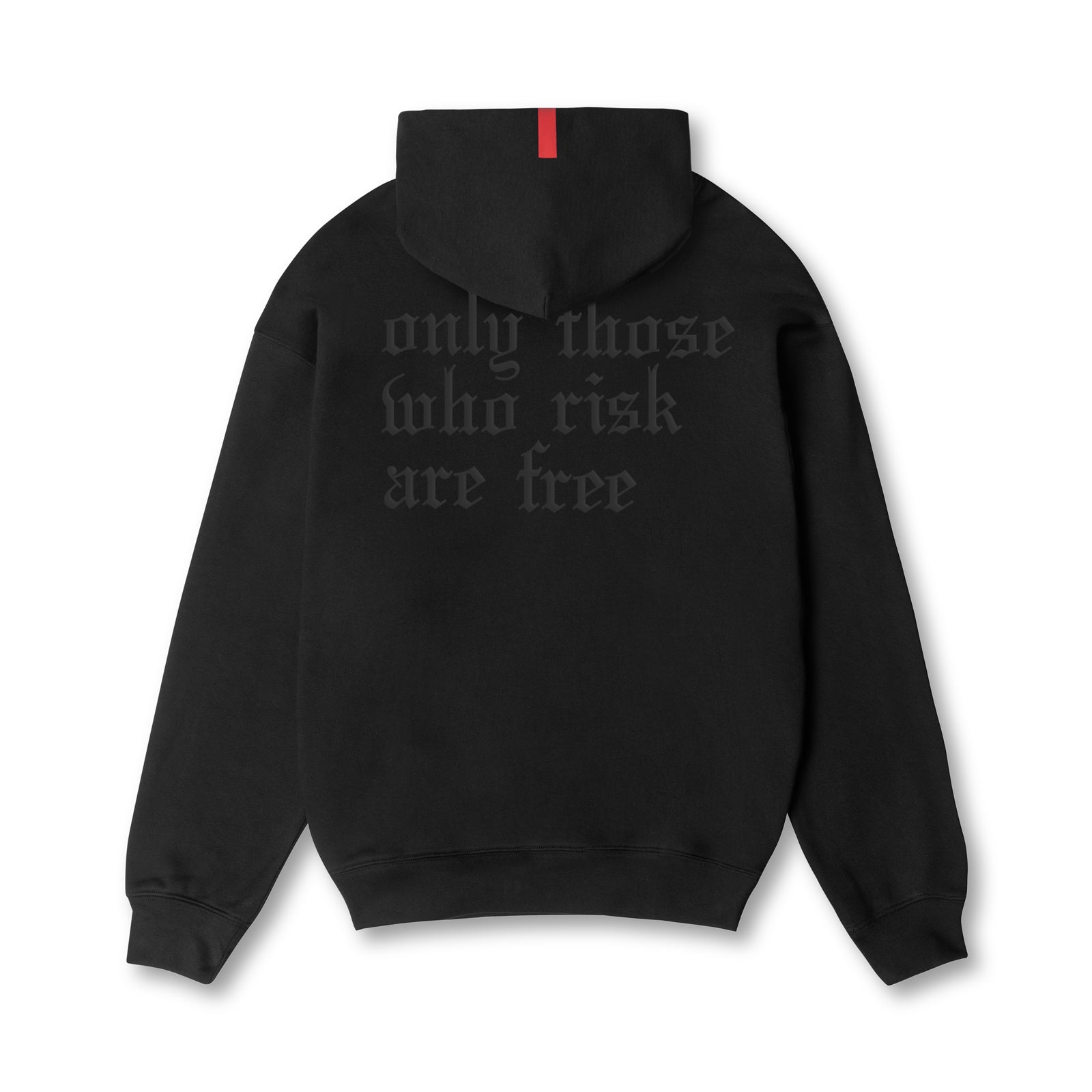 0874. Tech-Terry™ Zip Pocket Hoodie Black/Black "OTWR" | ASRV for sale