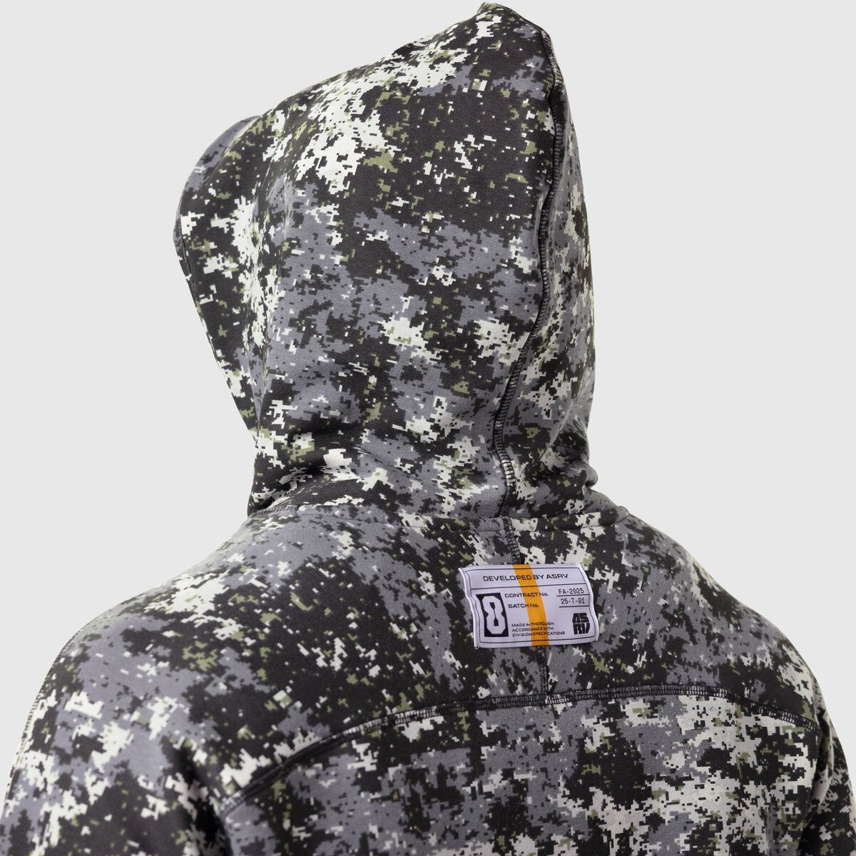 1121. Tech-Terry™ Training Hoodie Pixel Camo "Blade" | ASRV Discount