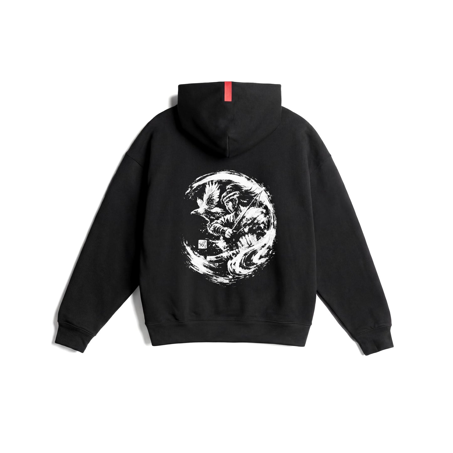 0874. Tech-Terry™ Zip Hoodie Black "Warrior" | ASRV near me