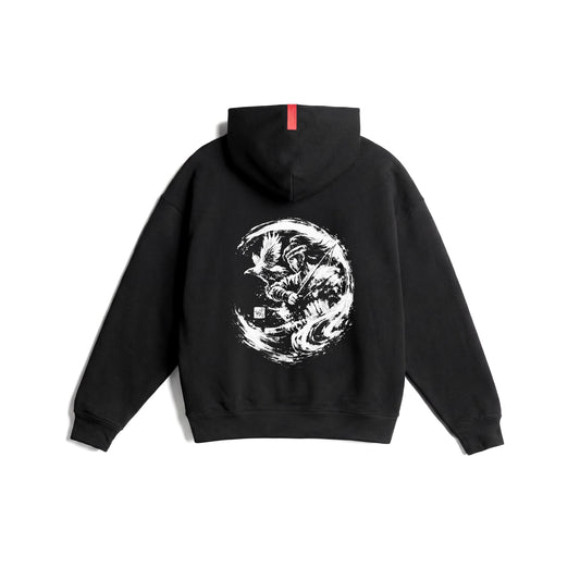 0874. Tech-Terry™ Zip Hoodie Black "Warrior" | ASRV near me