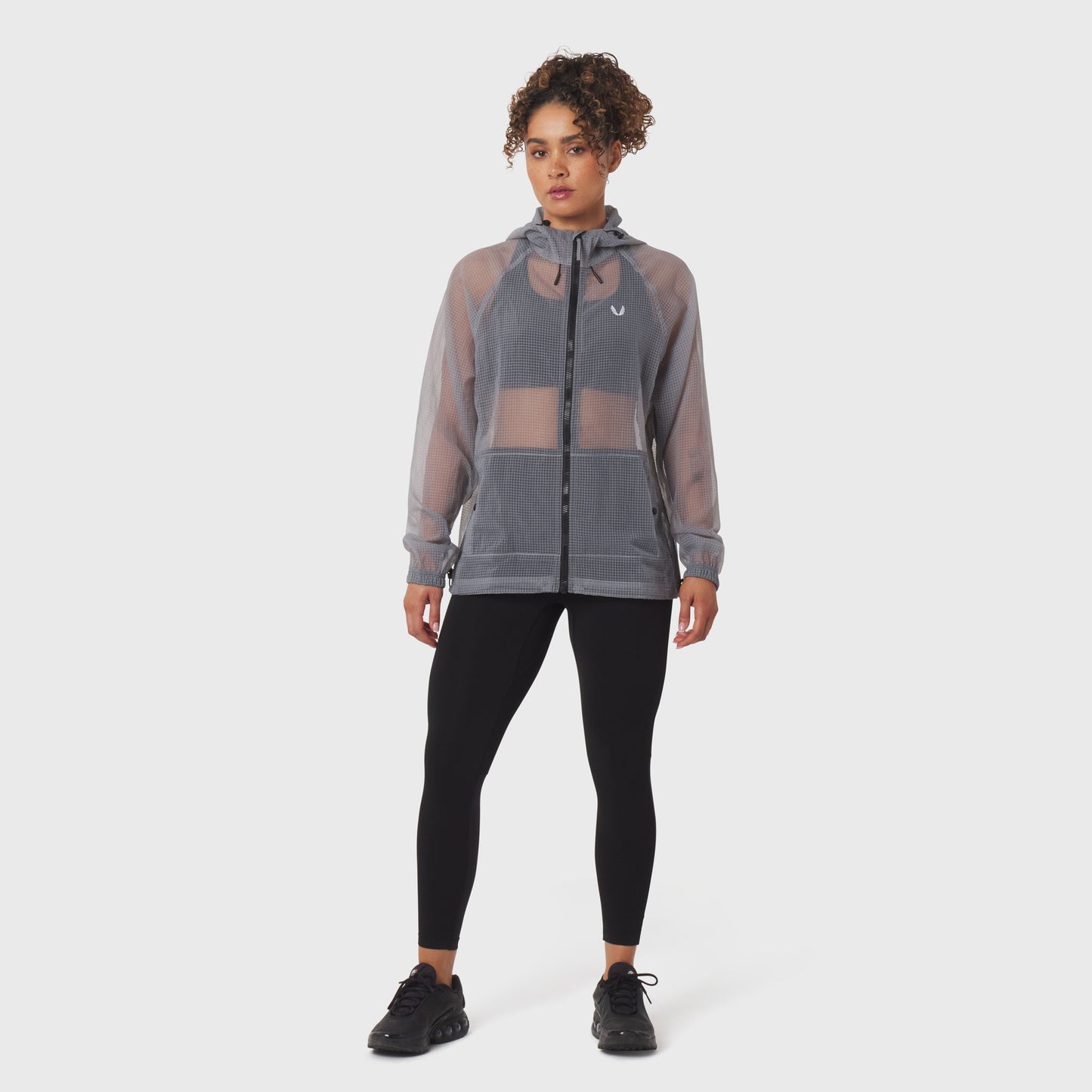 1162. Weather-Ready Transparent Ripstop Shell Jacket Slate Grey | ASRV Online