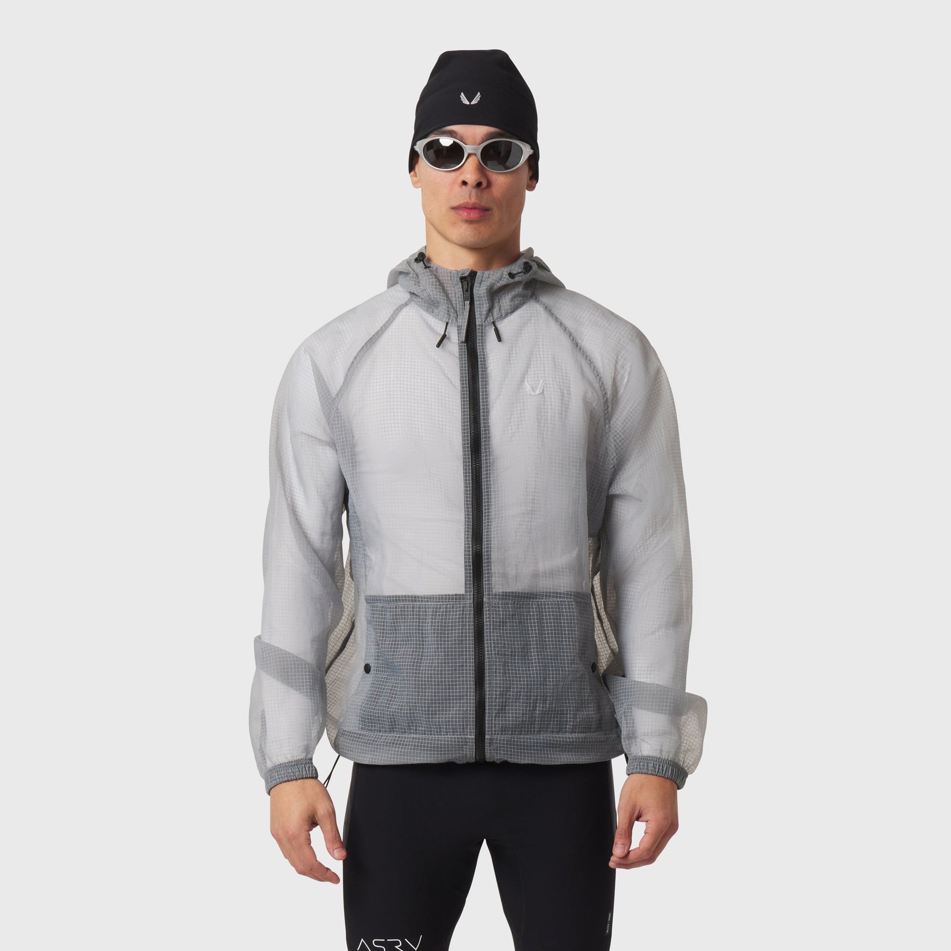 1162. Weather-Ready Transparent Ripstop Shell Jacket Slate Grey | ASRV Online