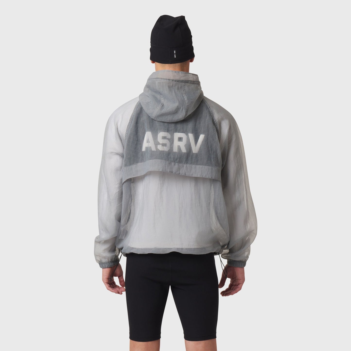 1162. Weather-Ready Transparent Ripstop Shell Jacket Slate Grey | ASRV Online
