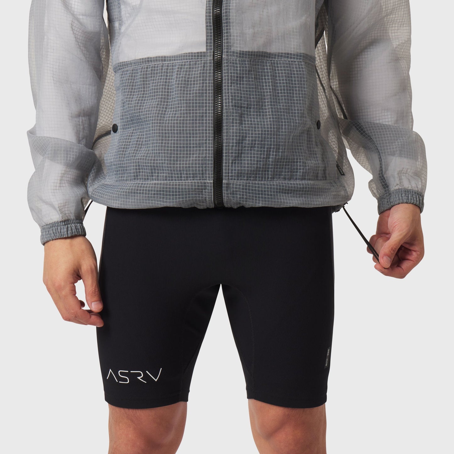 1162. Weather-Ready Transparent Ripstop Shell Jacket Slate Grey | ASRV Online