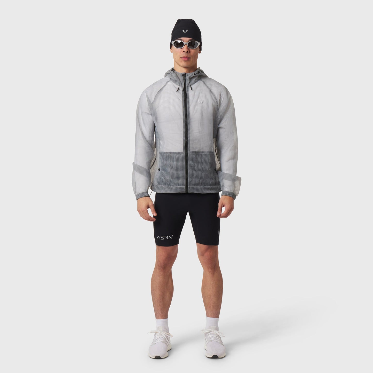1162. Weather-Ready Transparent Ripstop Shell Jacket Slate Grey | ASRV Online
