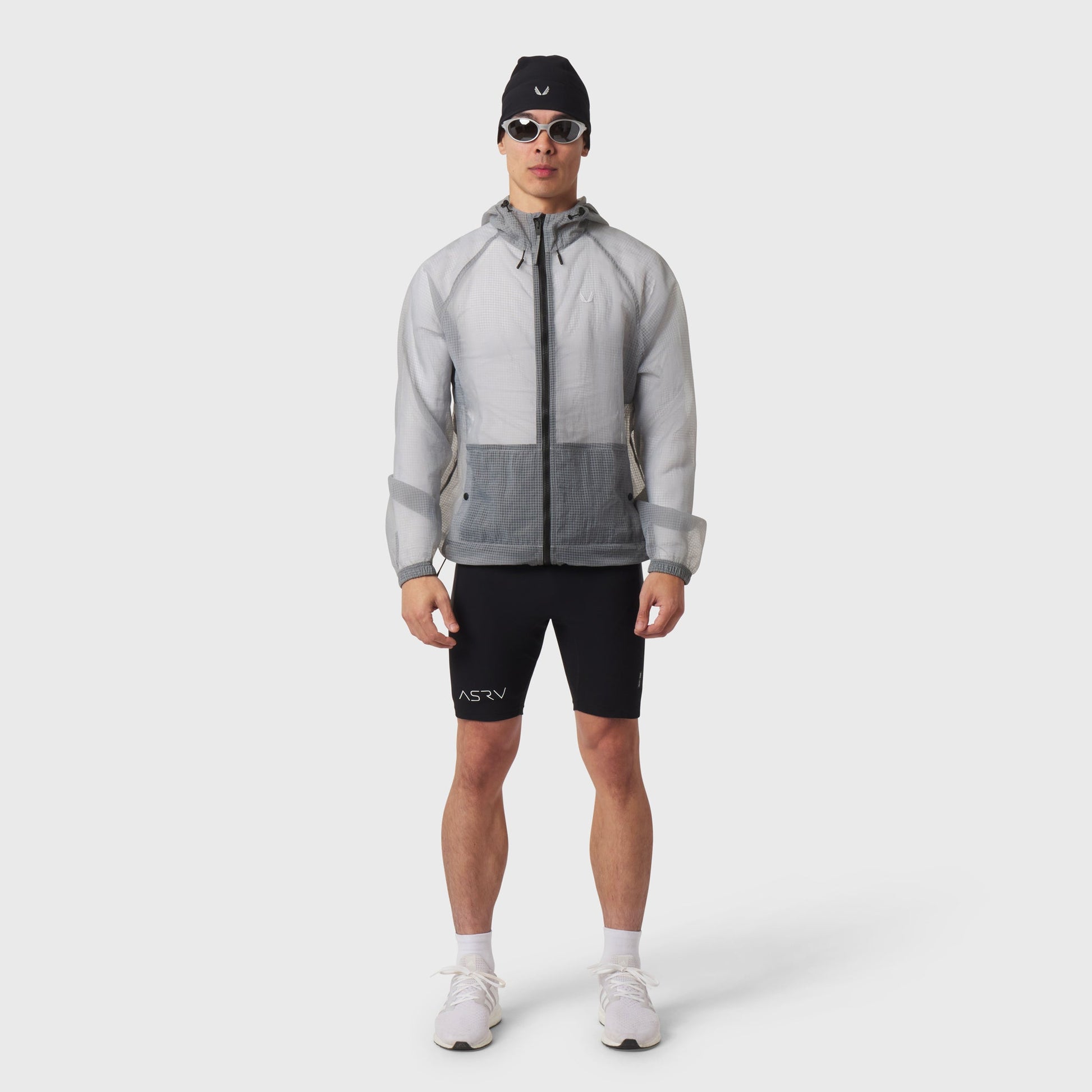 1162. Weather-Ready Transparent Ripstop Shell Jacket Slate Grey | ASRV Online
