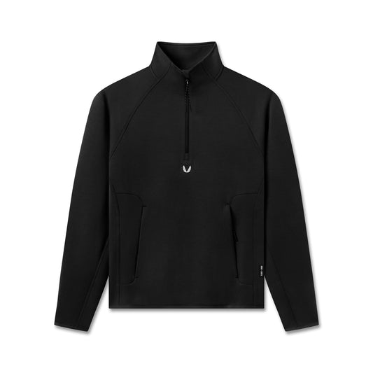 1021. Dri-Core™ Quarter Zip Black | ASRV US
