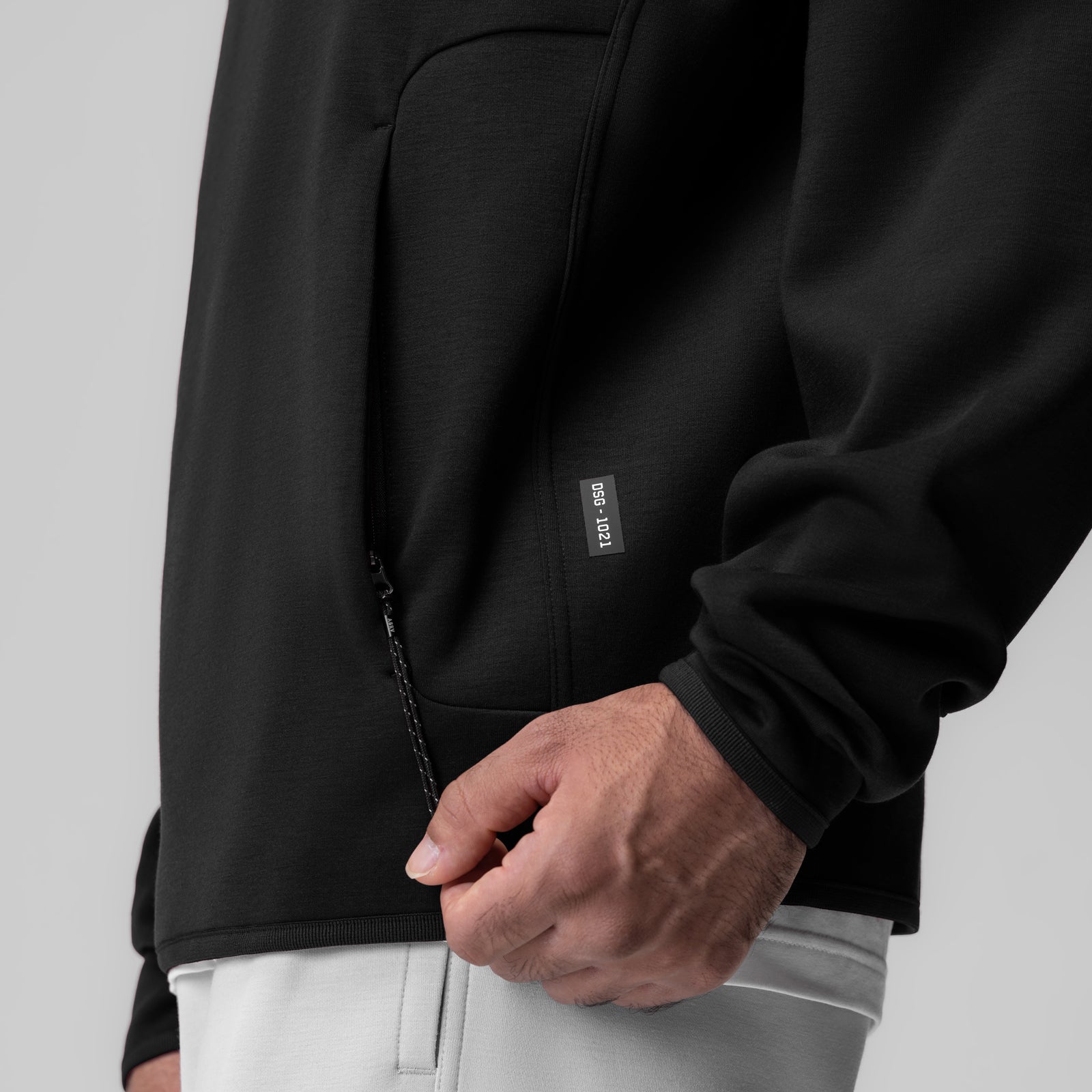 1021. Dri-Core™ Quarter Zip Black | ASRV US