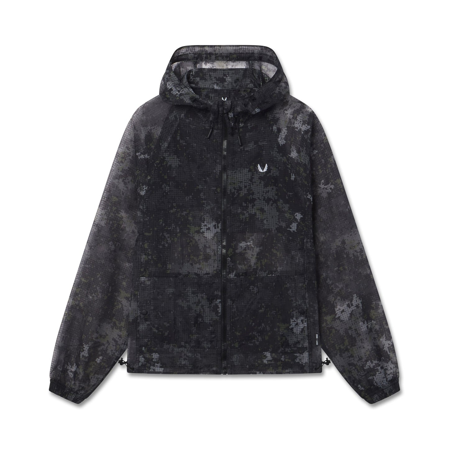 1162. Weather-Ready Transparent Ripstop Shell Jacket Pixel Camo | ASRV sale