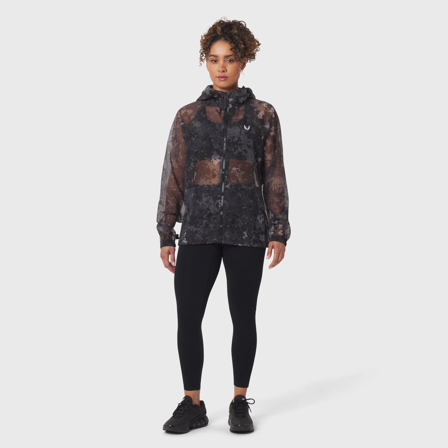 1162. Weather-Ready Transparent Ripstop Shell Jacket Pixel Camo | ASRV sale