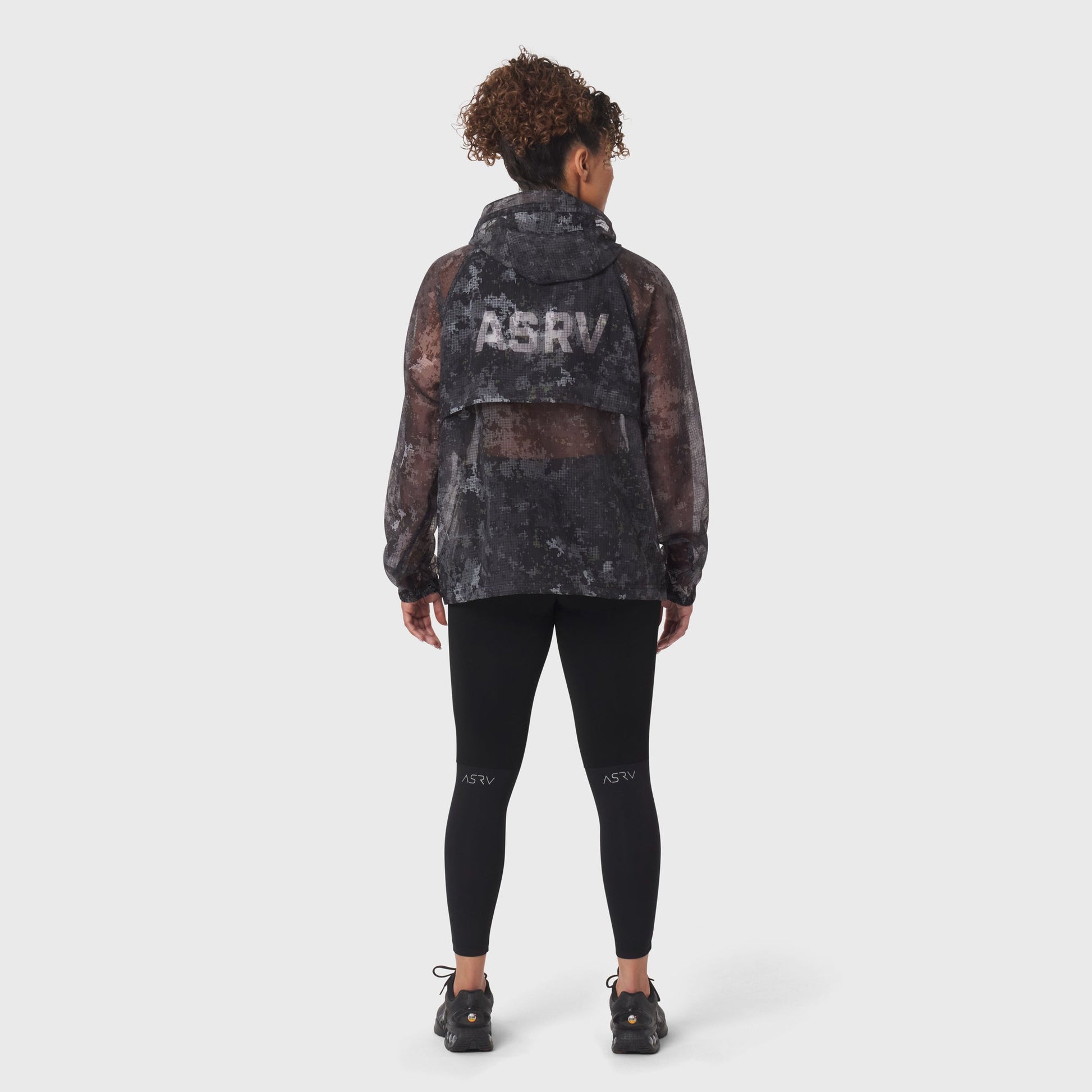 1162. Weather-Ready Transparent Ripstop Shell Jacket Pixel Camo | ASRV sale