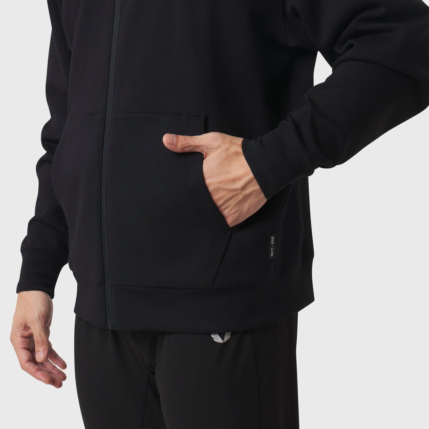 1139. Dri-Core™ Sidelock Full Zip Black | ASRV on sale