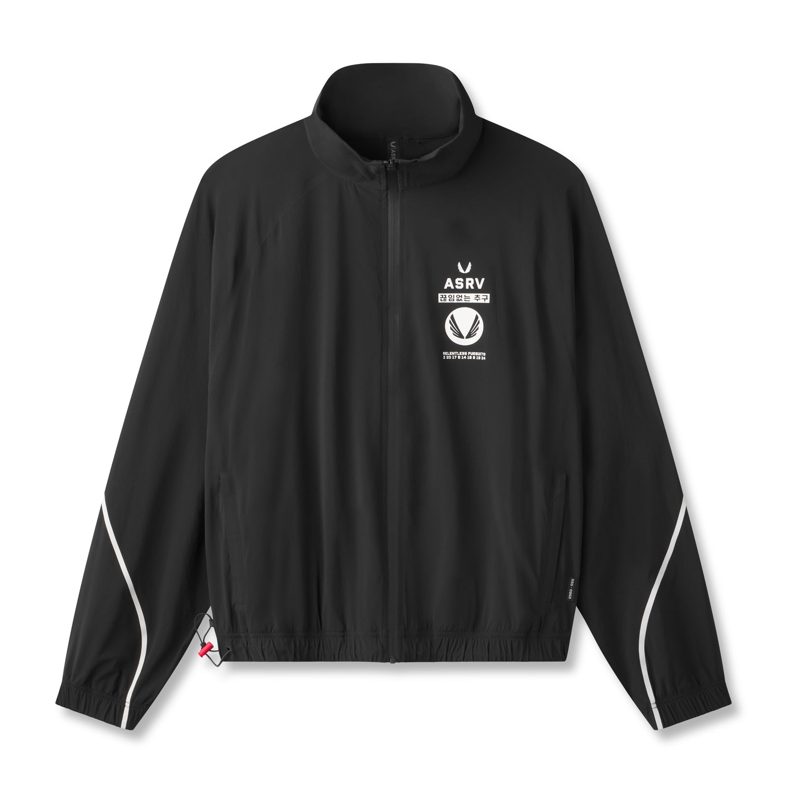 0950. Aerotex™ Track Jacket Black/White | ASRV Online