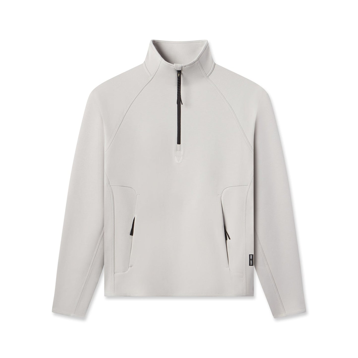 1021. Dri-Core™ Quarter Zip Light Grey | ASRV Discount