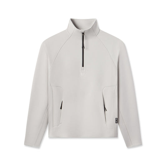 1021. Dri-Core™ Quarter Zip Light Grey | ASRV Discount