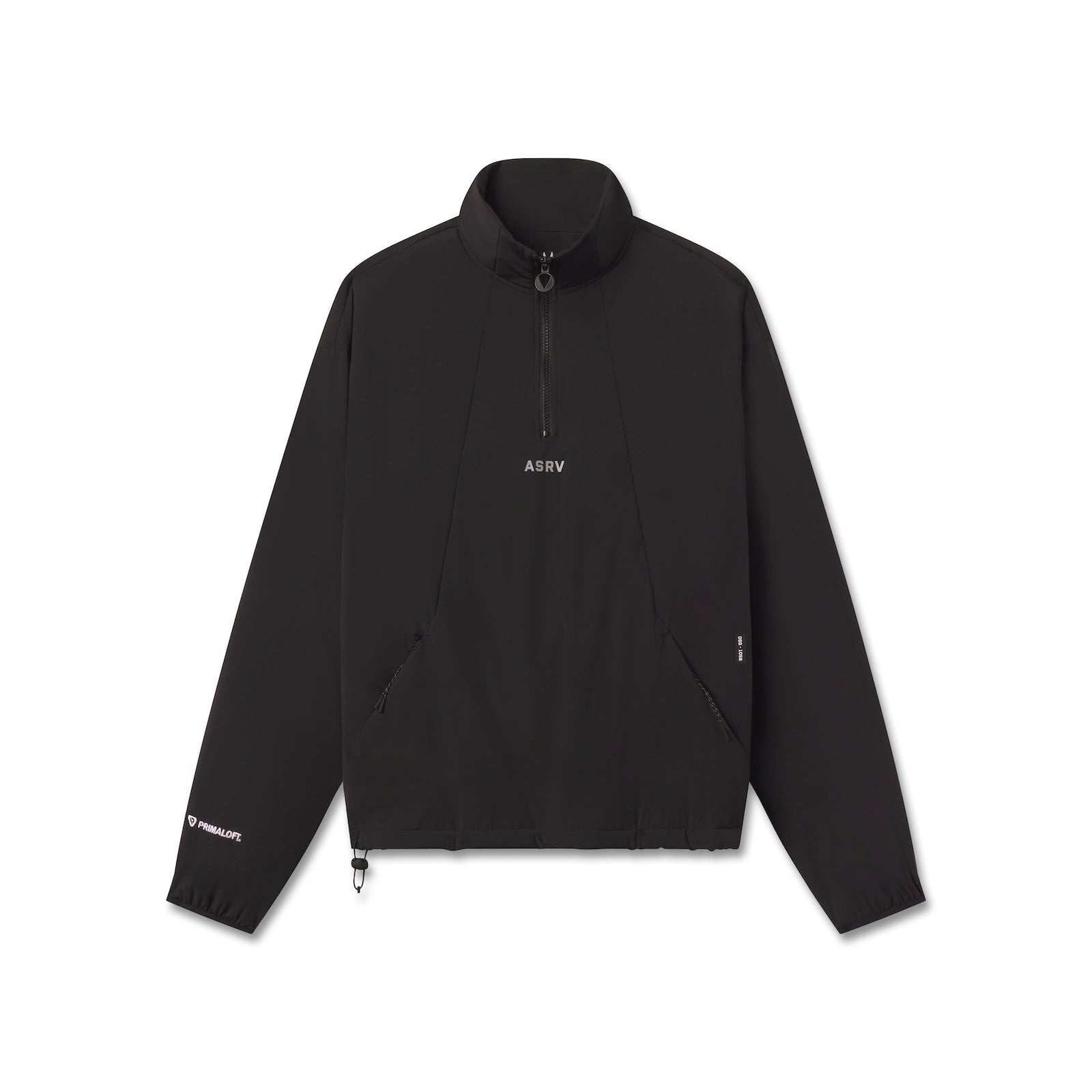 1056. Aerotex™ PrimaLoft® Quarter Zip Black | ASRV US