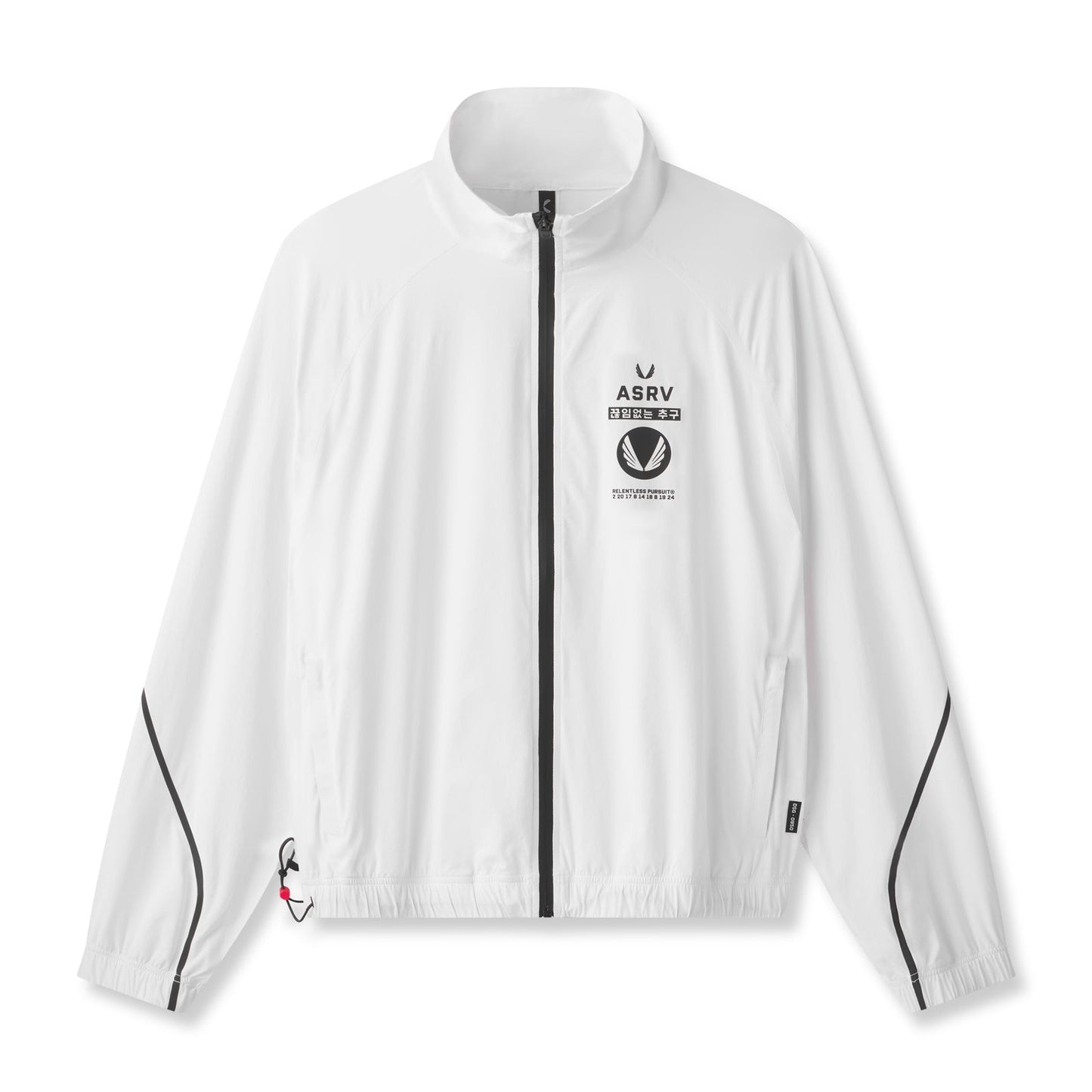 0950. Aerotex™ Track Jacket White/Black | ASRV discount
