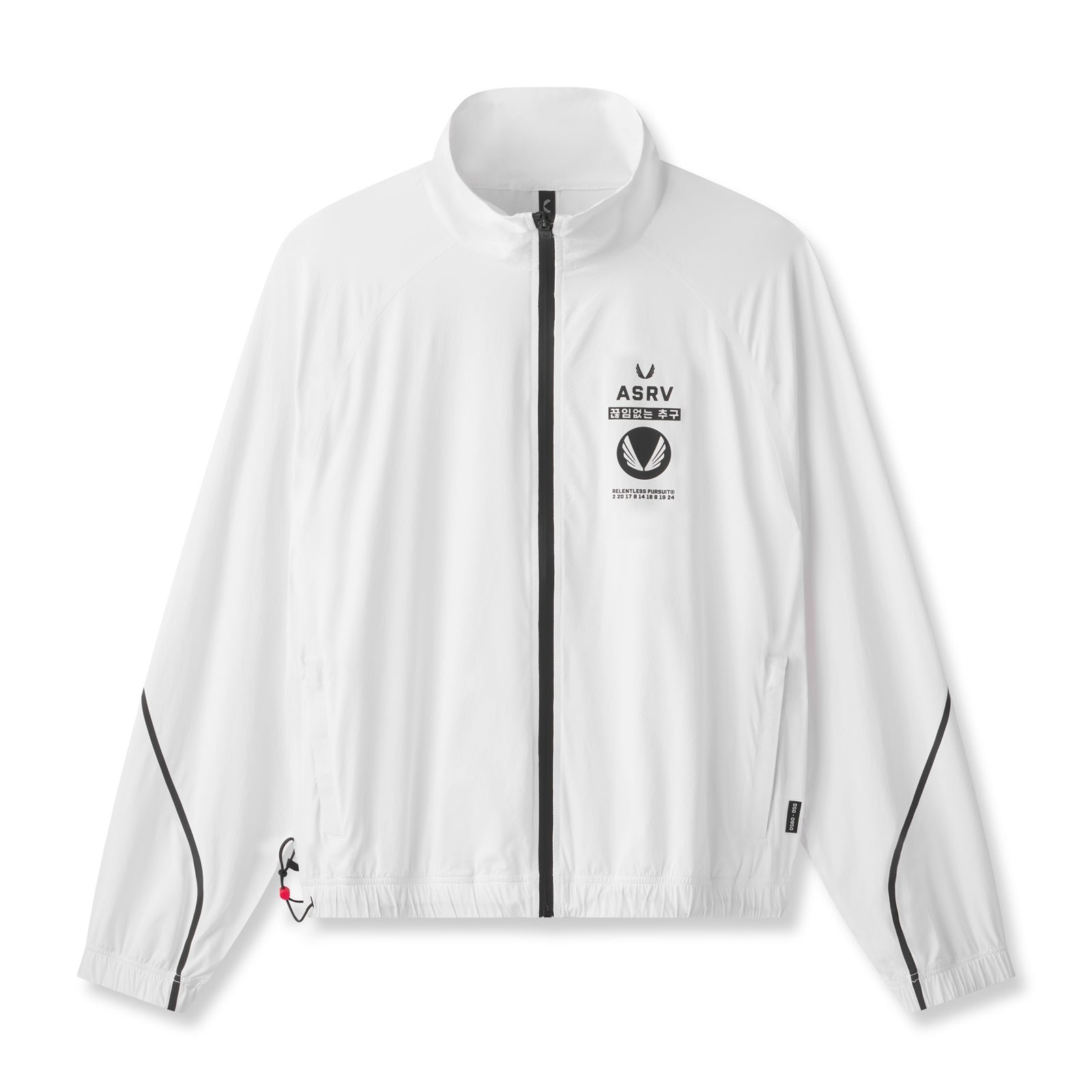 0950. Aerotex™ Track Jacket White/Black | ASRV discount