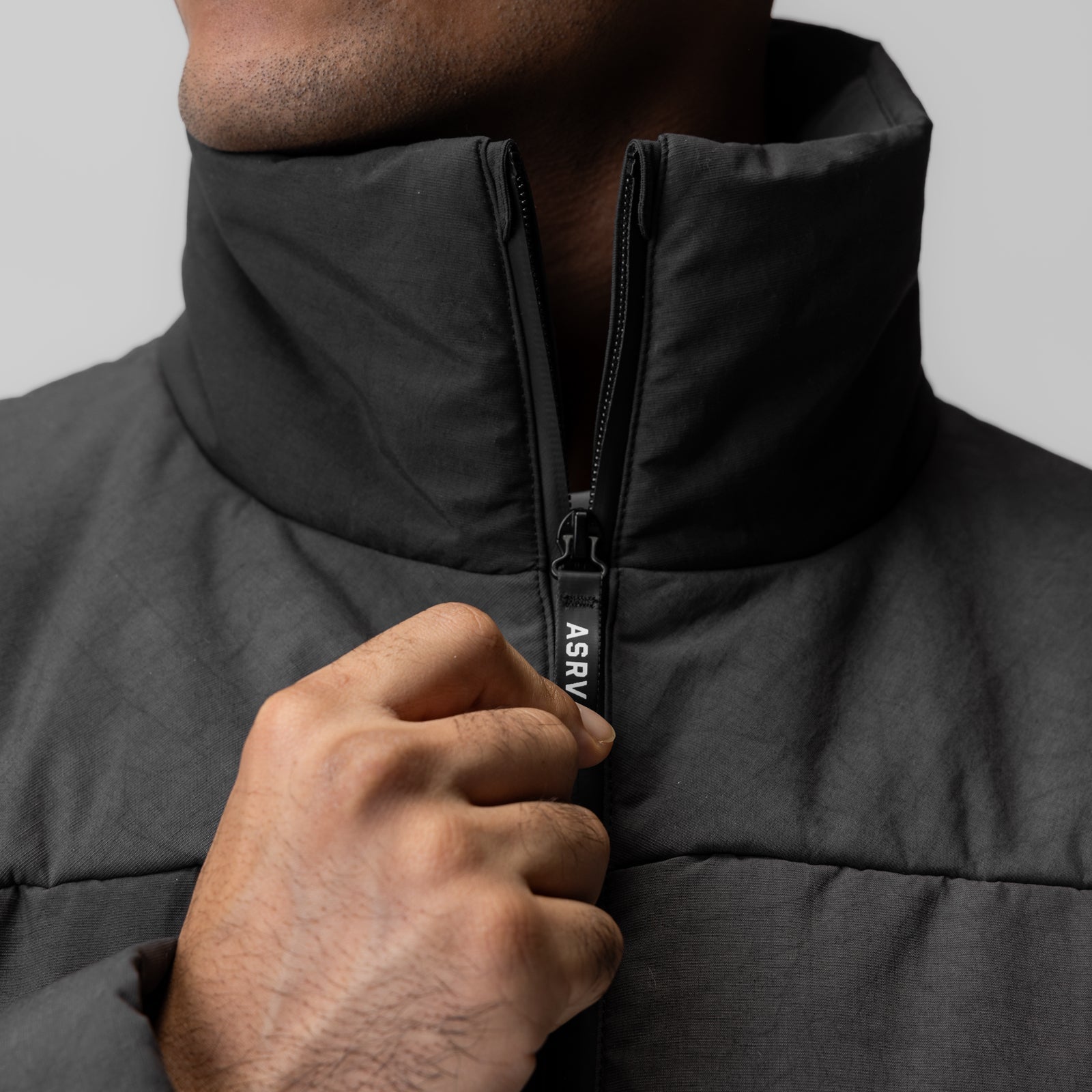 0900. PrimaLoft® Weather-Ready Puffer Jacket Black "Wave Dye" | ASRV Discount