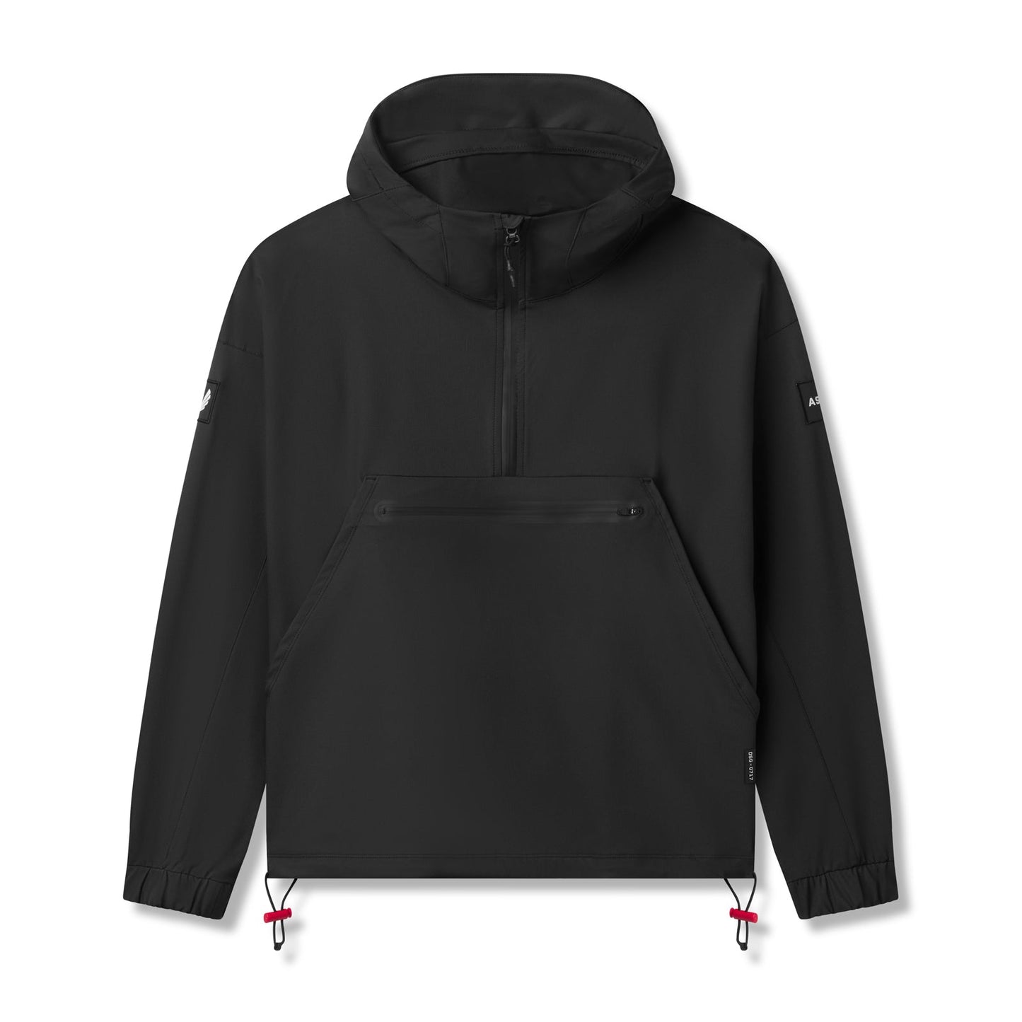 0717. Weather-Ready Anorak Jacket Black "Patch" | ASRV US