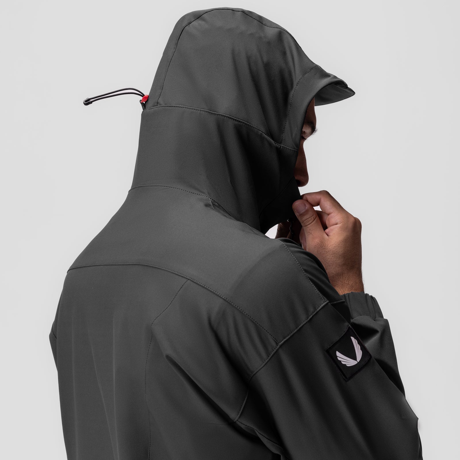 0717. Weather-Ready Anorak Jacket Space Grey "Patch" | ASRV sale