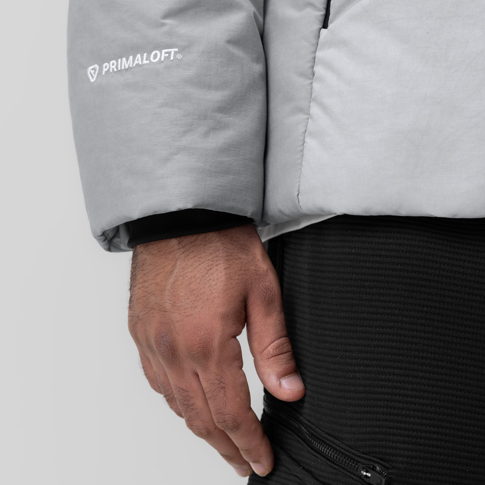 0900. PrimaLoft® Weather-Ready Puffer Jacket Grey "Wave Dye" | ASRV discount