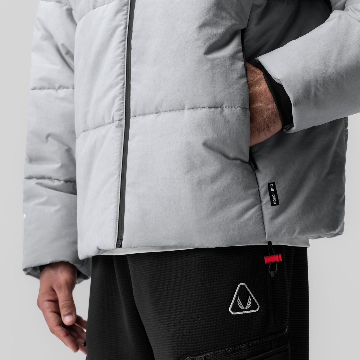 0900. PrimaLoft® Weather-Ready Puffer Jacket Grey "Wave Dye" | ASRV discount