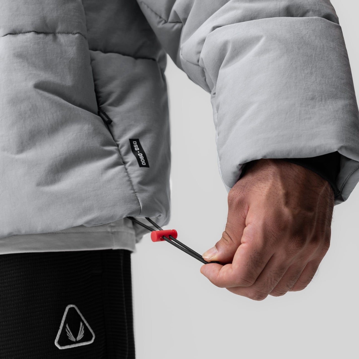 0900. PrimaLoft® Weather-Ready Puffer Jacket Grey "Wave Dye" | ASRV discount