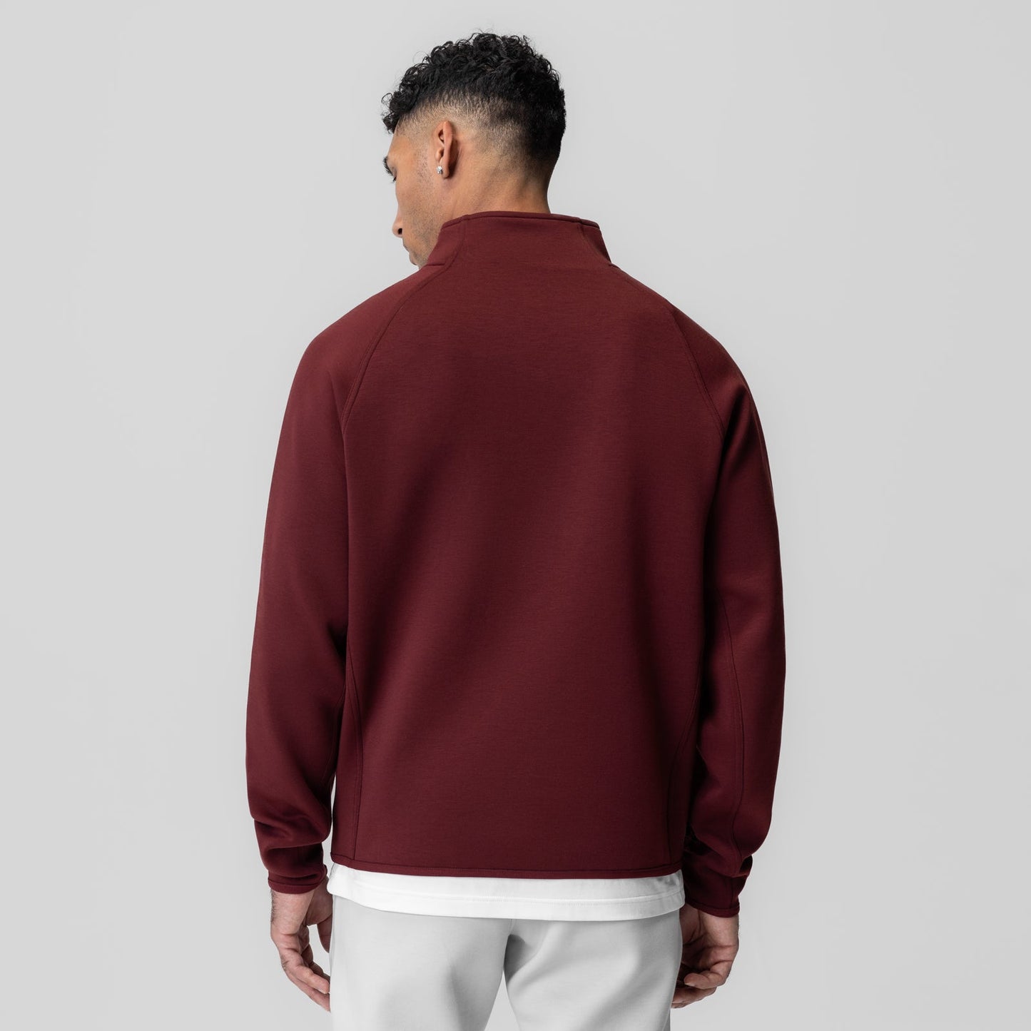 1021. Dri-Core™ Quarter Zip Crimson | ASRV Online