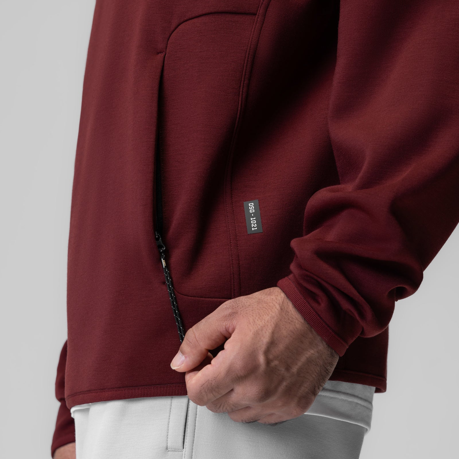 1021. Dri-Core™ Quarter Zip Crimson | ASRV Online
