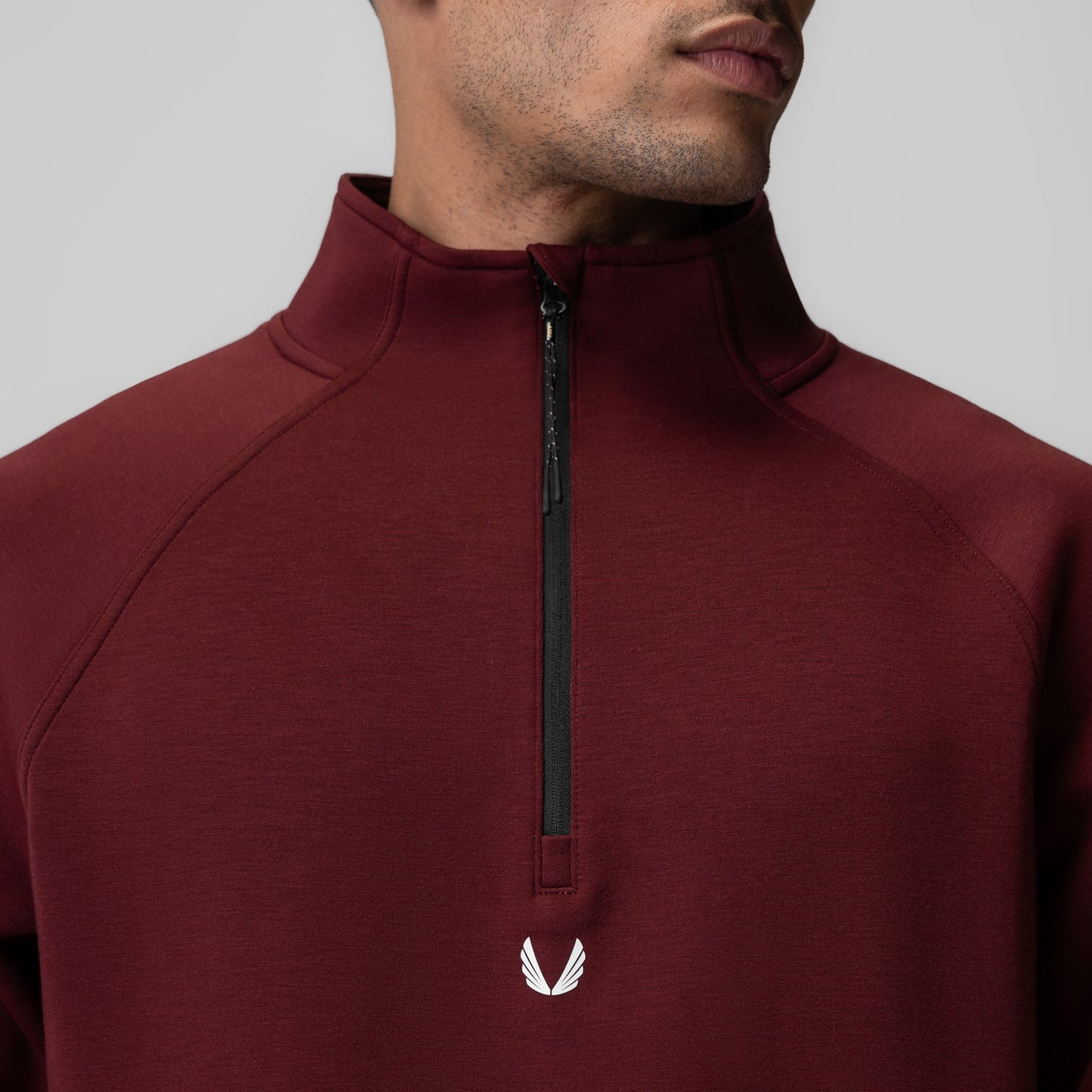1021. Dri-Core™ Quarter Zip Crimson | ASRV Online